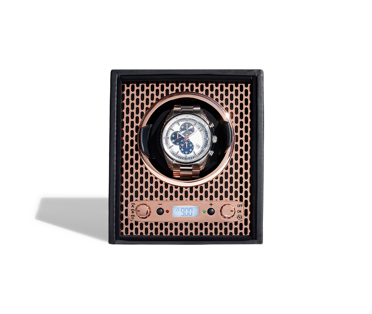 WOLF programmable watch winder settings