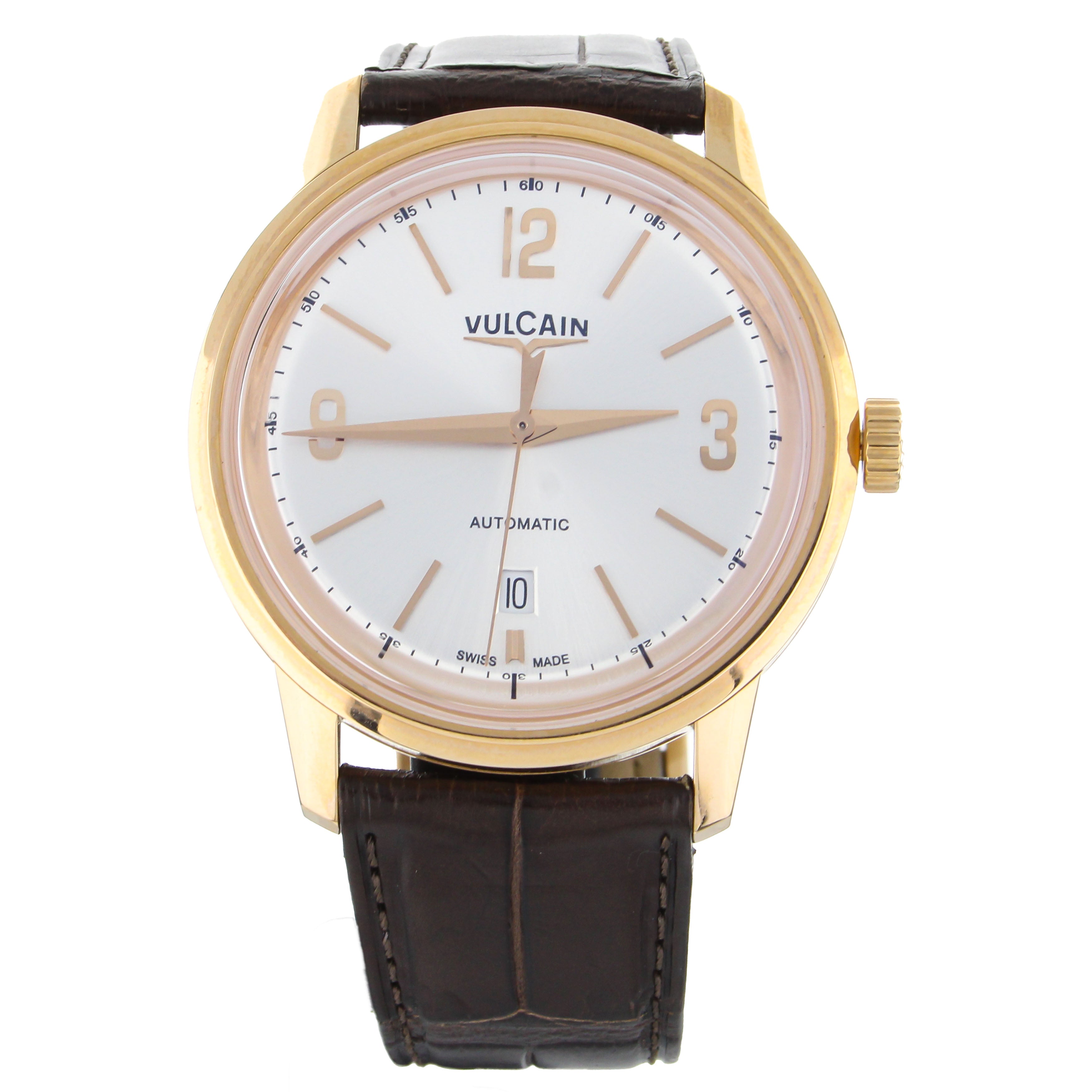 Vulcain 50s Presidents Classic 18K Rose Gold 560556.307L Full Set