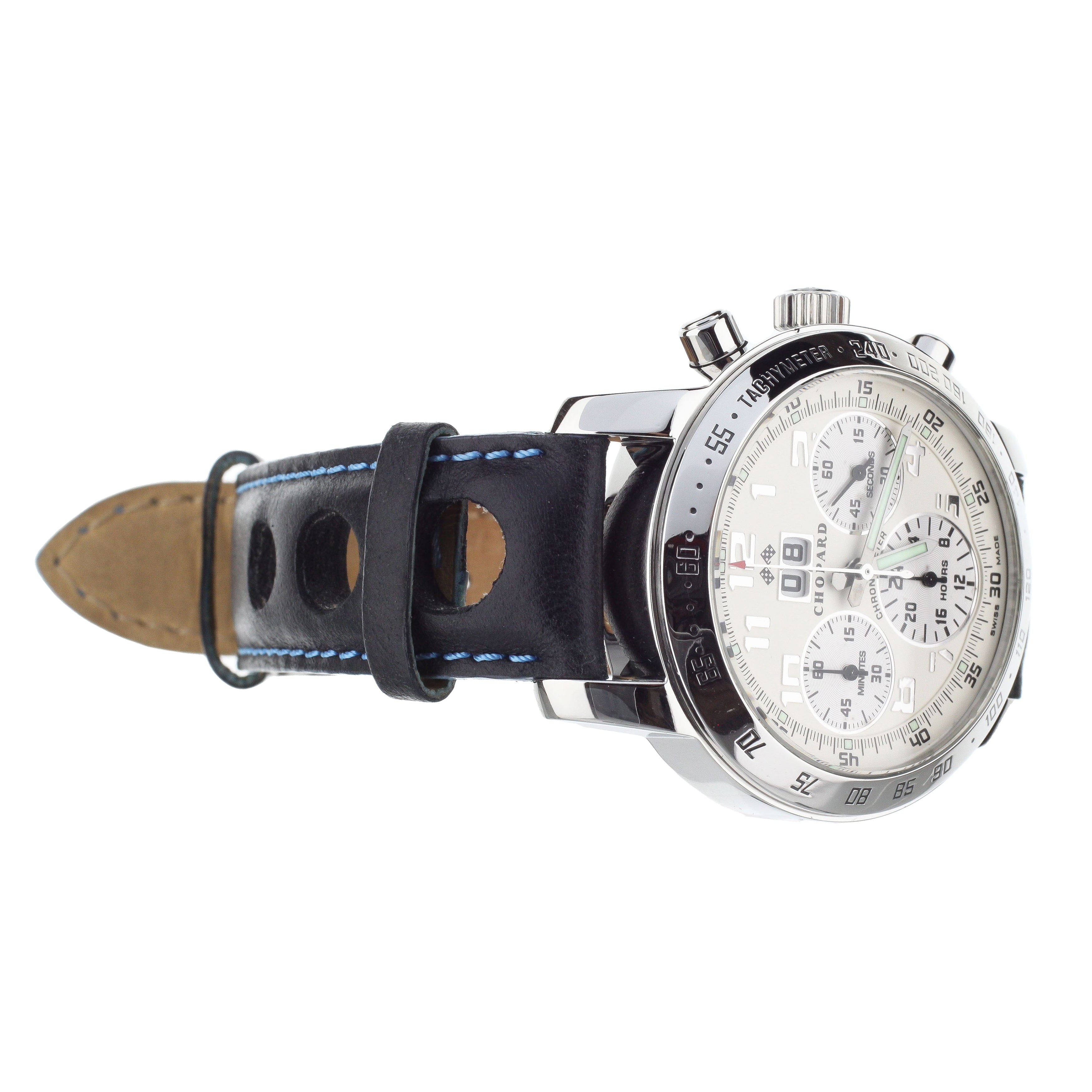 CHOPARD STEEL MILLE MIGLIA CHRONO "JACKY ICKX EDITION" 40.5MM REF: 168934-3001