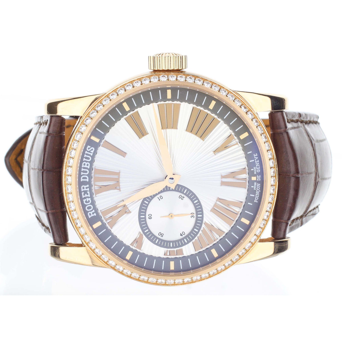 Roger Dubuis Hommage 42mm Diamond bezel Rose Gold Ref: RDDBHO0566