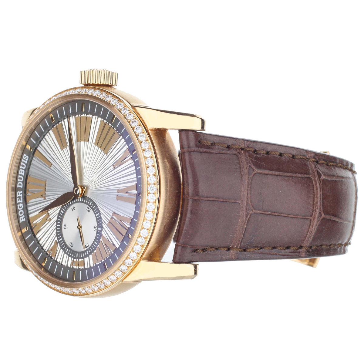 Roger Dubuis Hommage 42mm Diamond bezel Rose Gold Ref: RDDBHO0566