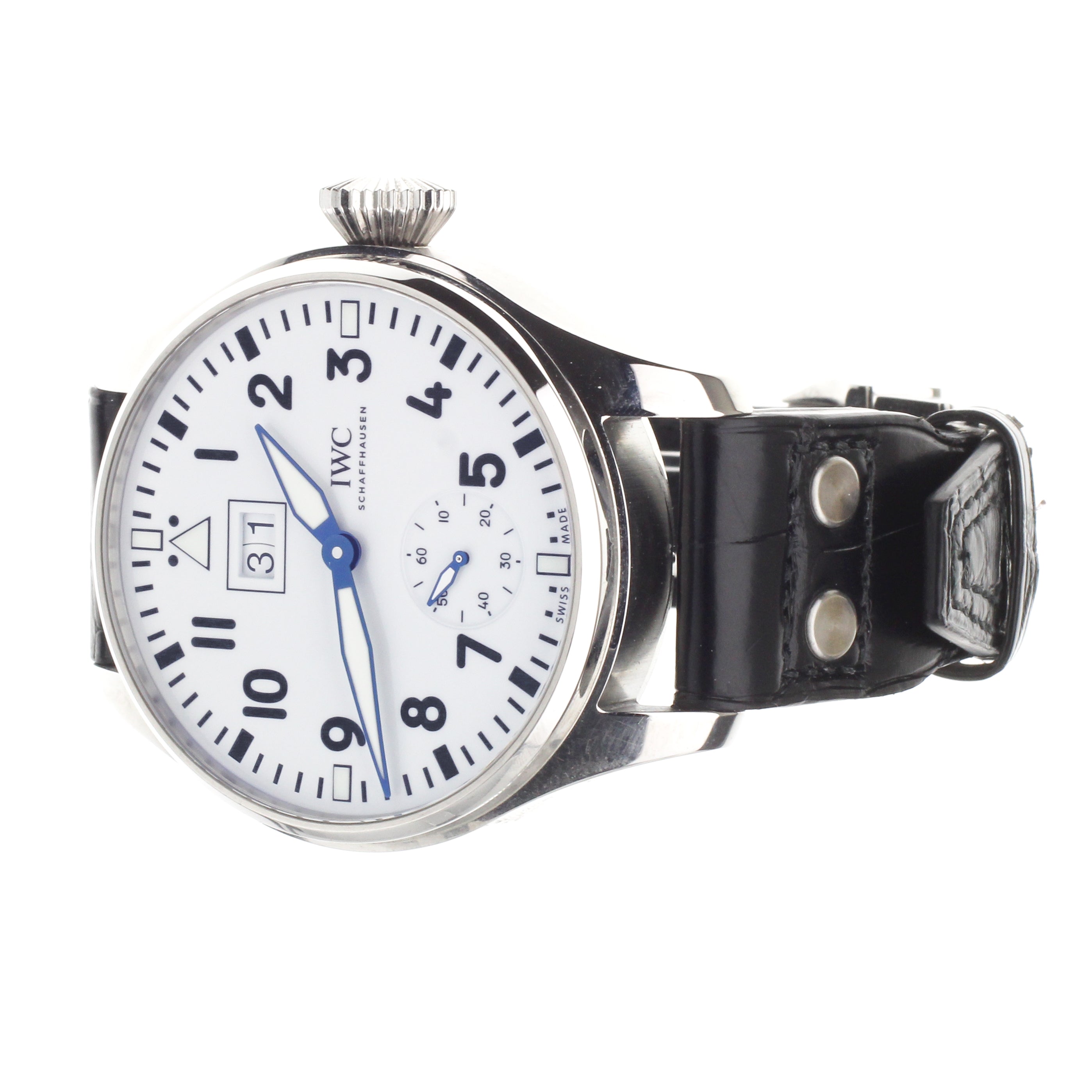 IWC Big Pilot's Watch Big Date Jubilee White Lacquer Dial 46mm IW510504 Full Set