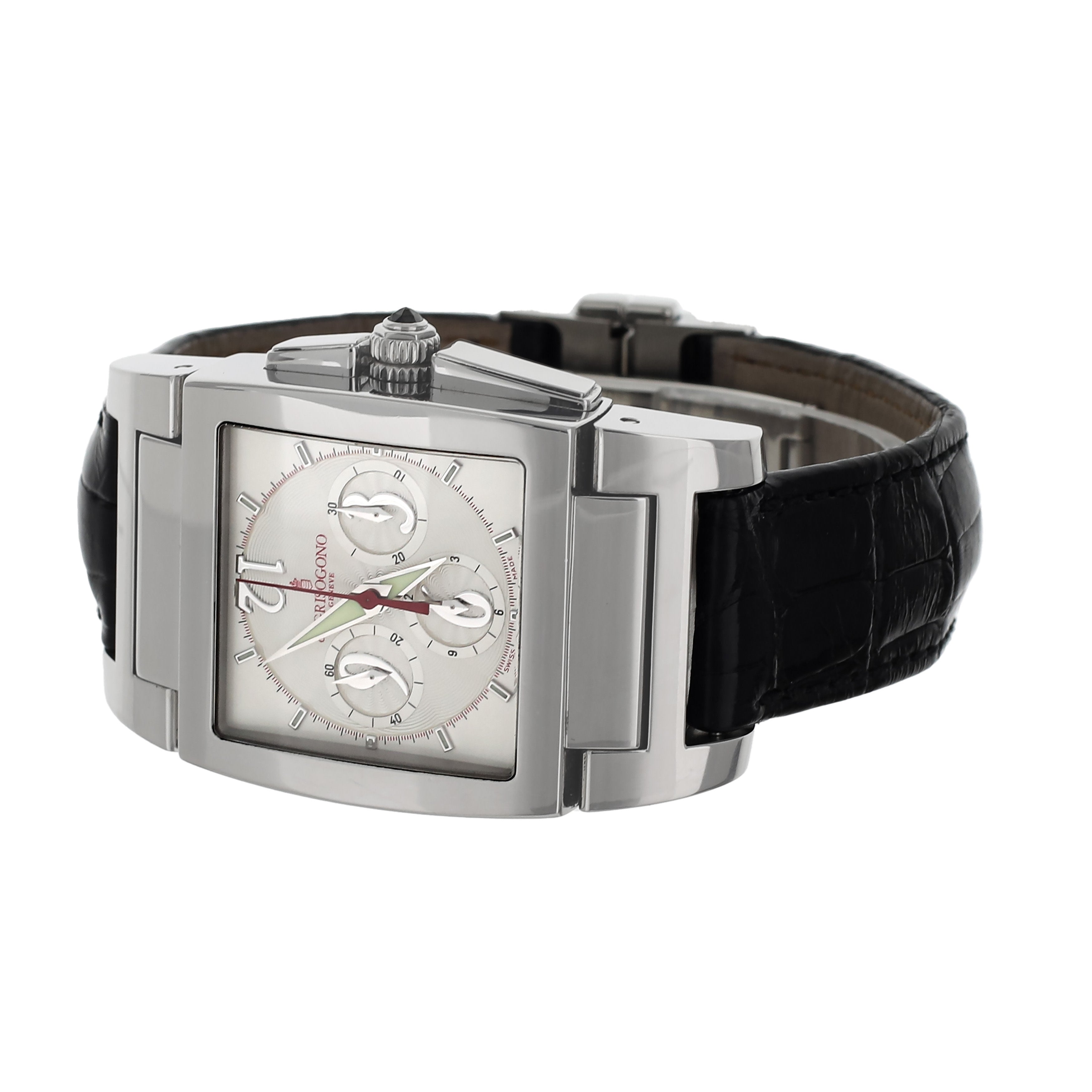 De Grisogono Instrumento Uno Chronograph Stainless Steel 33 x 55 mm DFN02