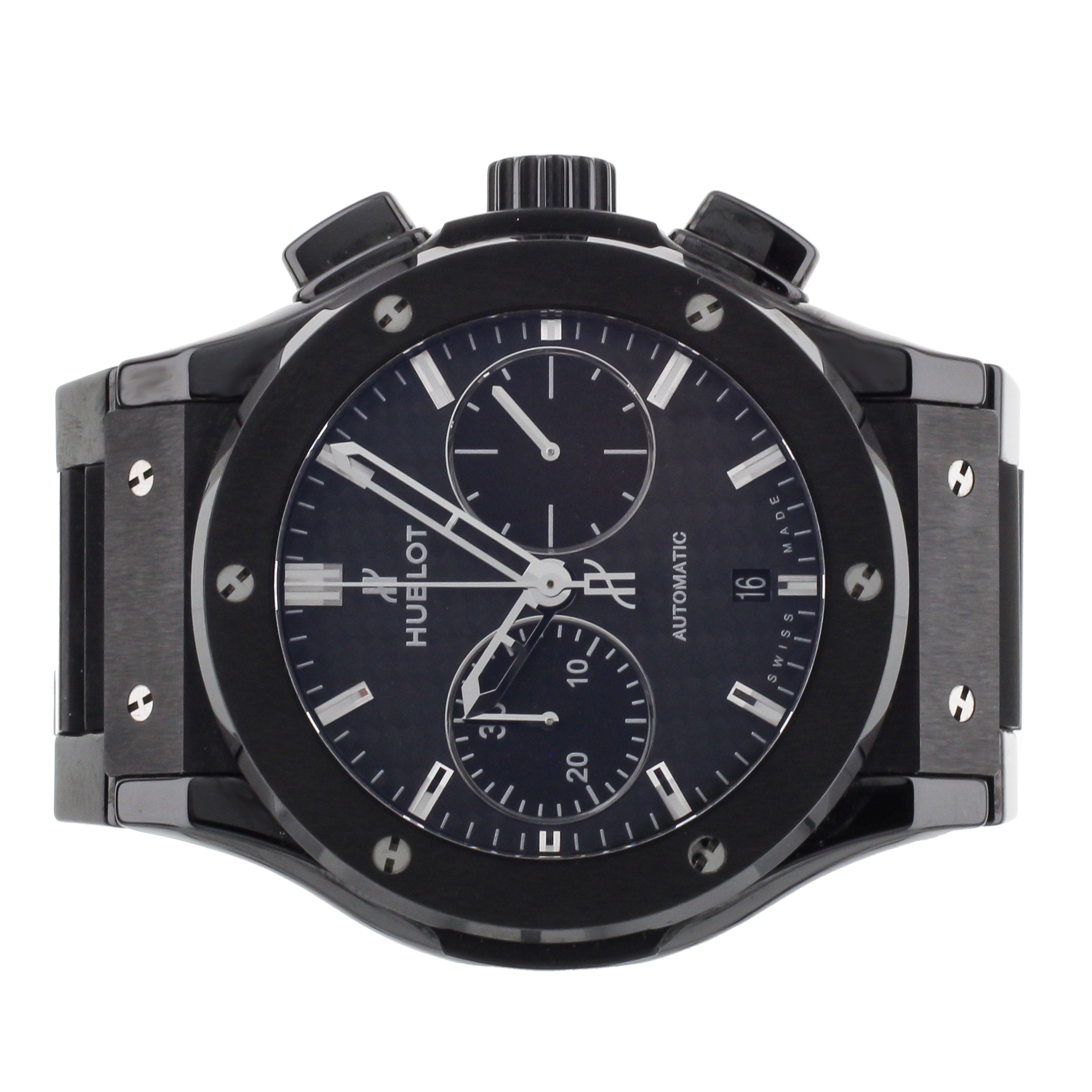 Hublot Classic Fusion Chronograph Black Magic Ceramic Dial 45mm 520.CM.1170.CM