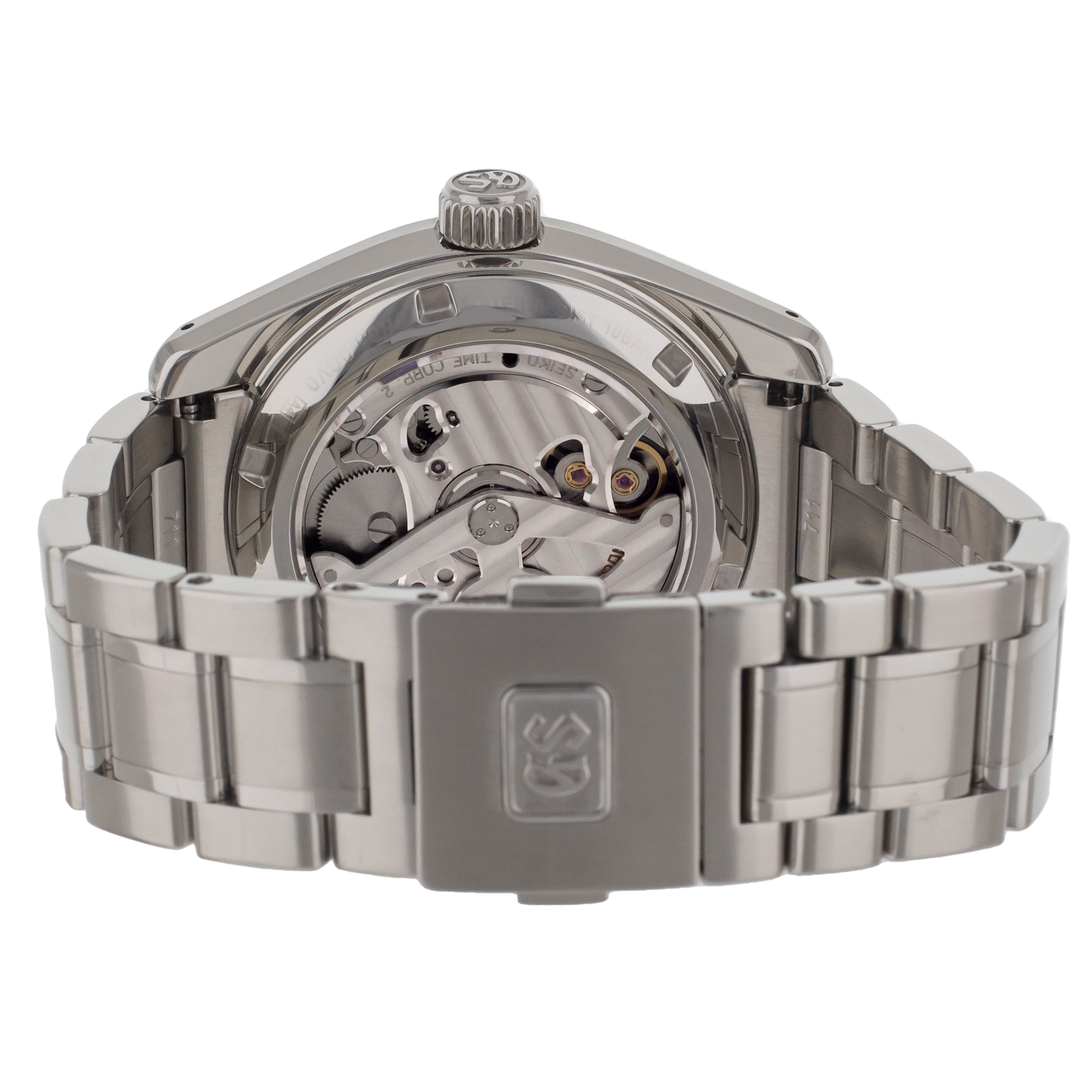 Grand Seiko Heritage Spring Drive Stainless Steel Silver Dial 40mm SBGA373