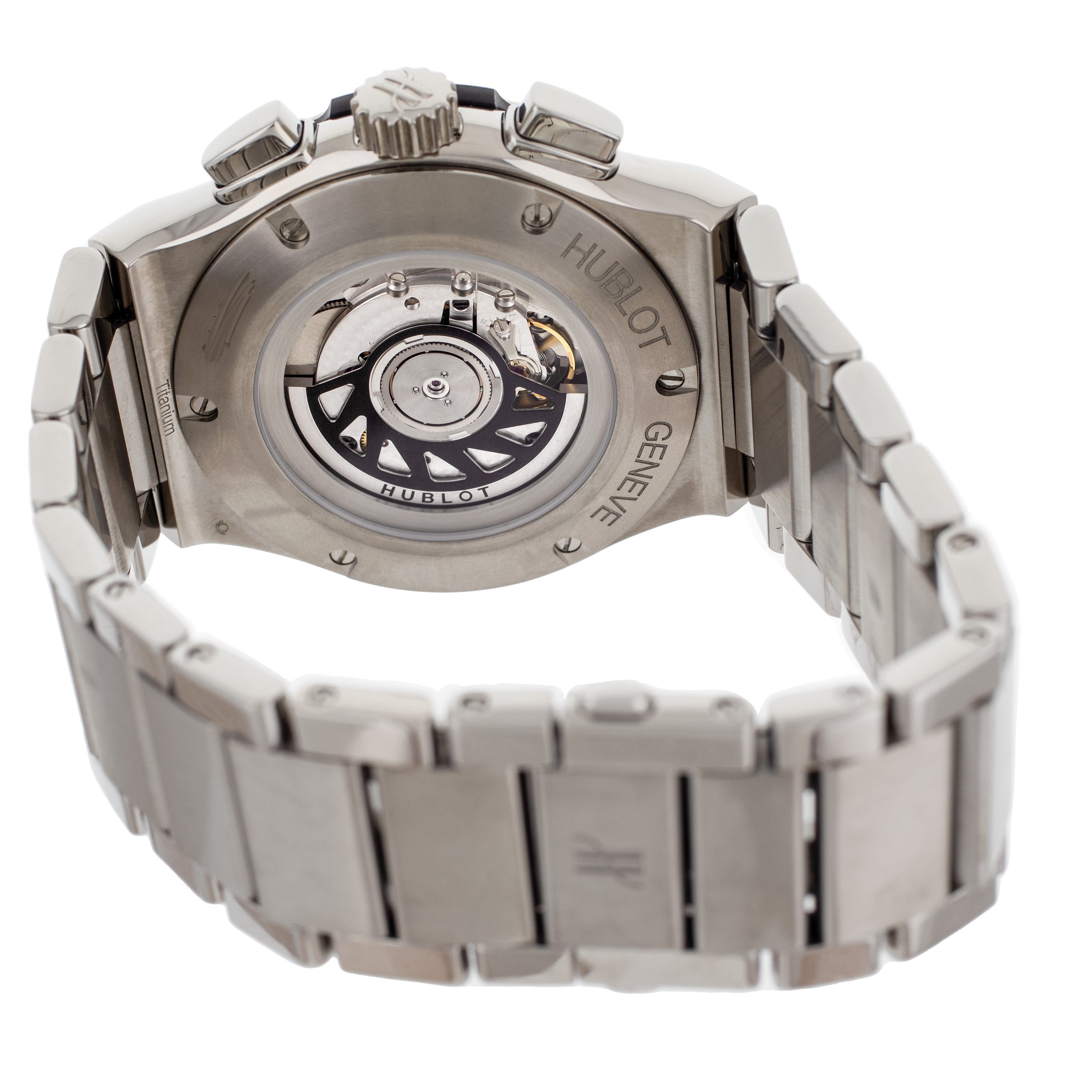 Hublot Classic Fusion Chronograph Opalin Dial Titanium 45mm 520.NX.2610.NX