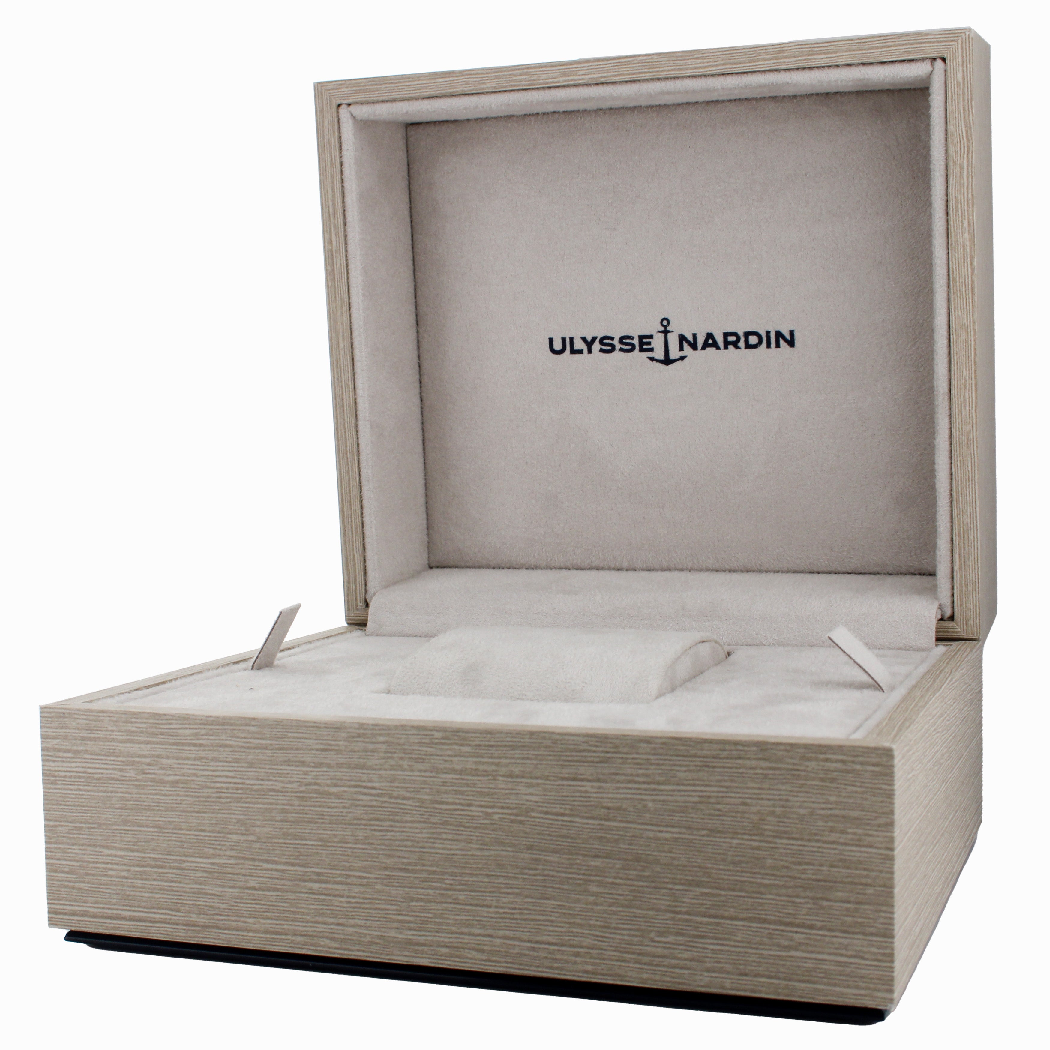 Ulysse Nardin Marine Chronometer Black Dial Gold 45MM 1186-122/42