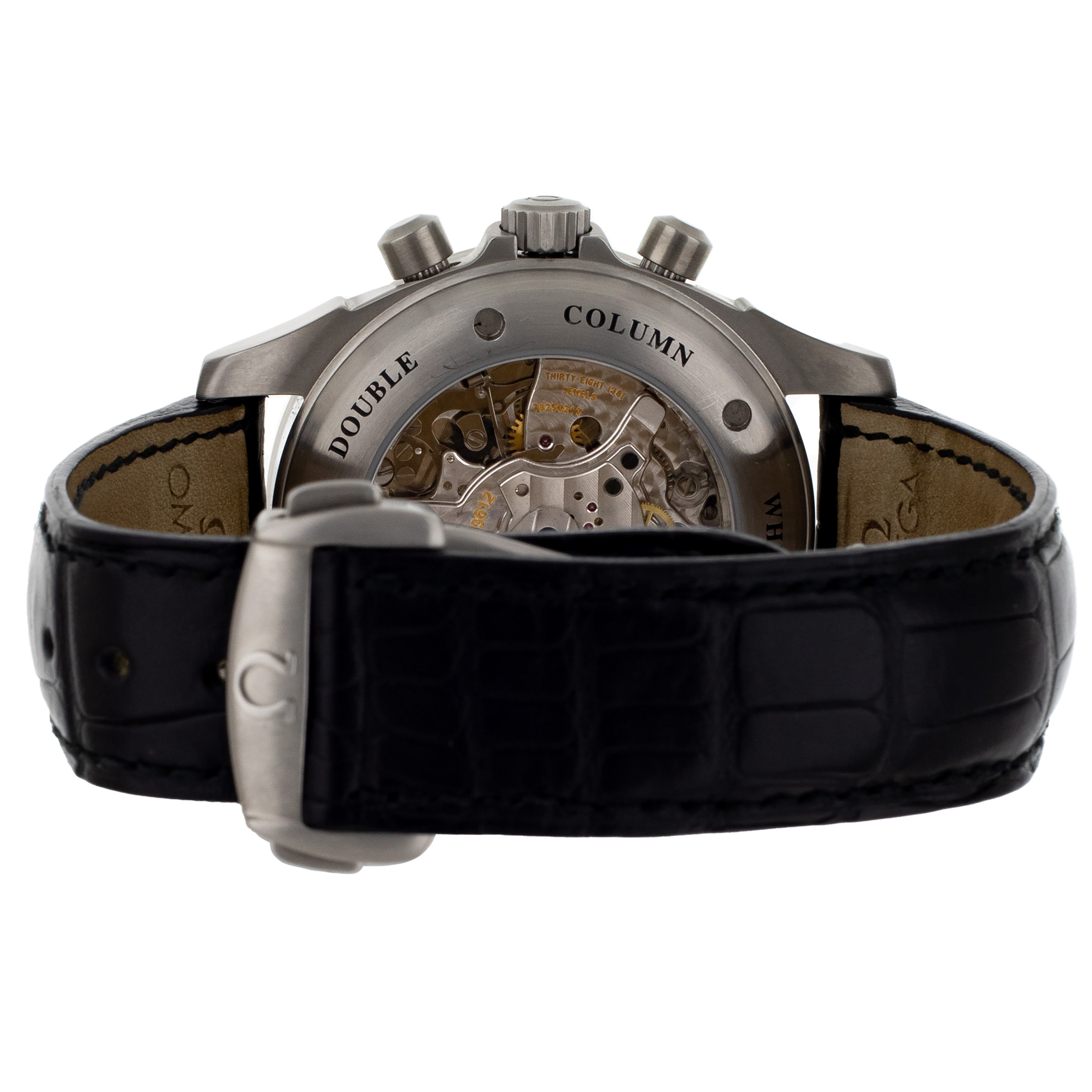 Omega De Ville Rattrapante Chronograph Grey Dial Stainless Steel 41mm 4848.40.31