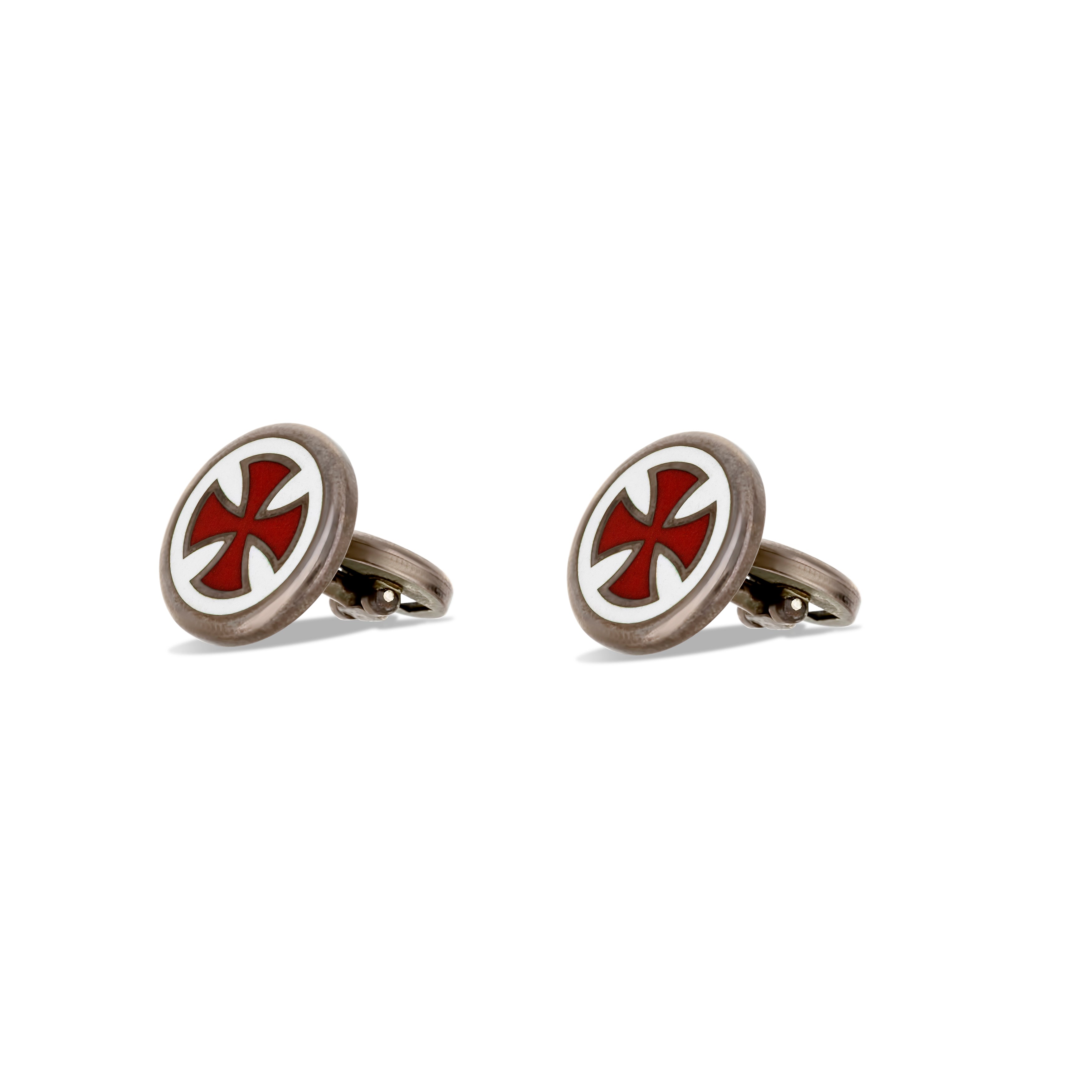 Sterling Silver Cross Cufflinks