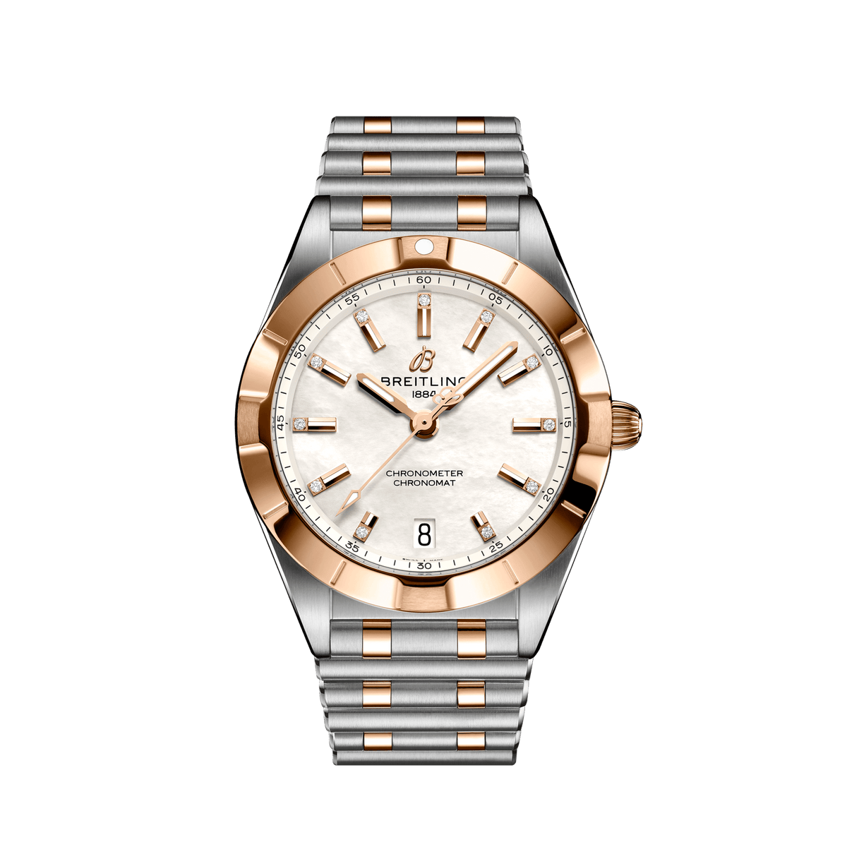Breitling Chronomat Watch, 32mm Mother Of Pearl Dial, U77310101A2U1