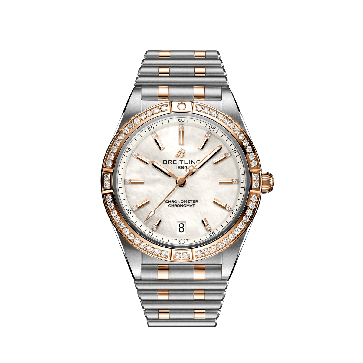 Breitling Chronomat Automatic Watch, 36mm Mother Of Pearl Dial, U10380591A2U1