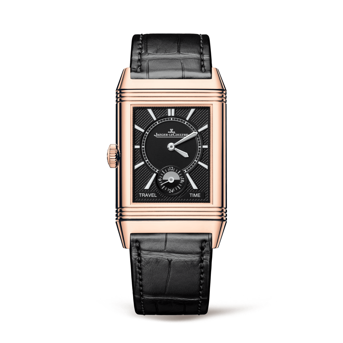 Jaeger-LeCoultre Reverso Classic Duoface Small Seconds Watch, 47mm Silver Dial, Q3842520