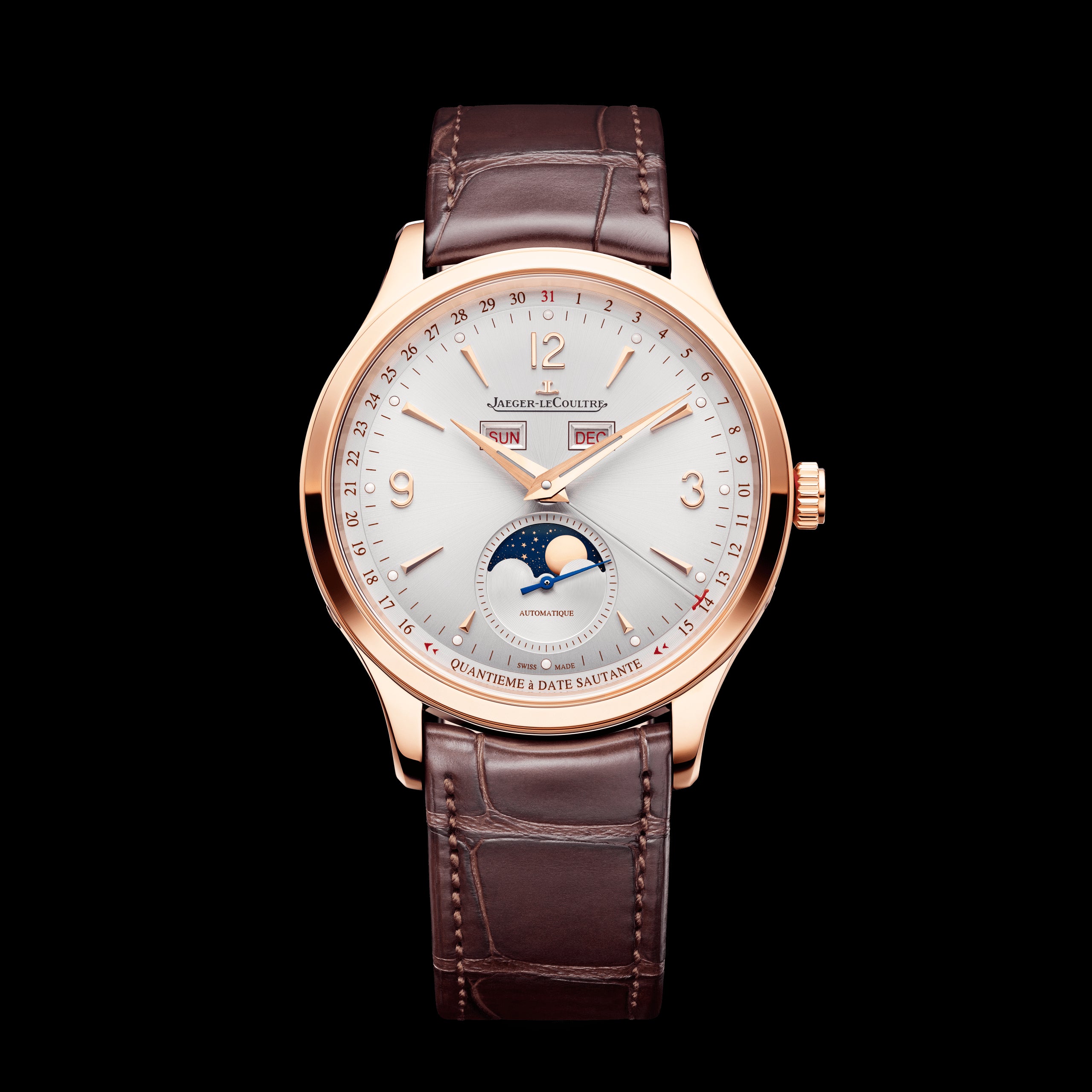 Jaeger-LeCoultre Master Control Calendar Watch, 40mm Silver Dial, Q4142520