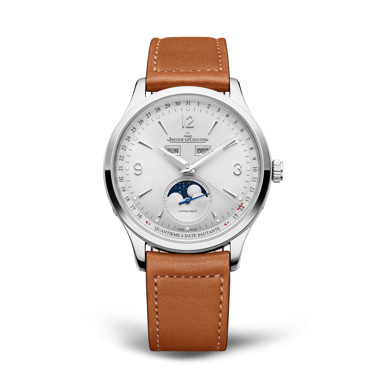 Jaeger-LeCoultre Master Control Calendar Watch, 40mm Silver Dial, Q4148420