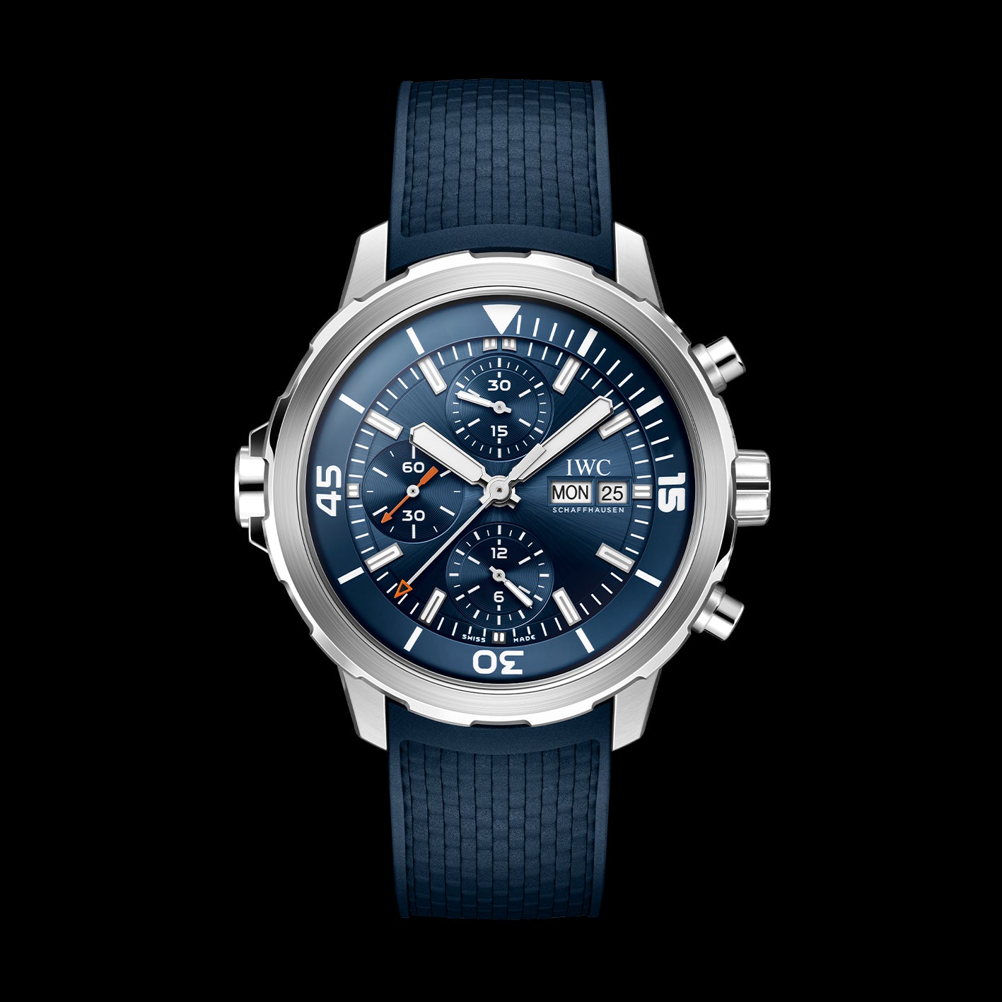 IWC Aquatimer Chronograph Watch, 44mm Blue Dial, IW376806