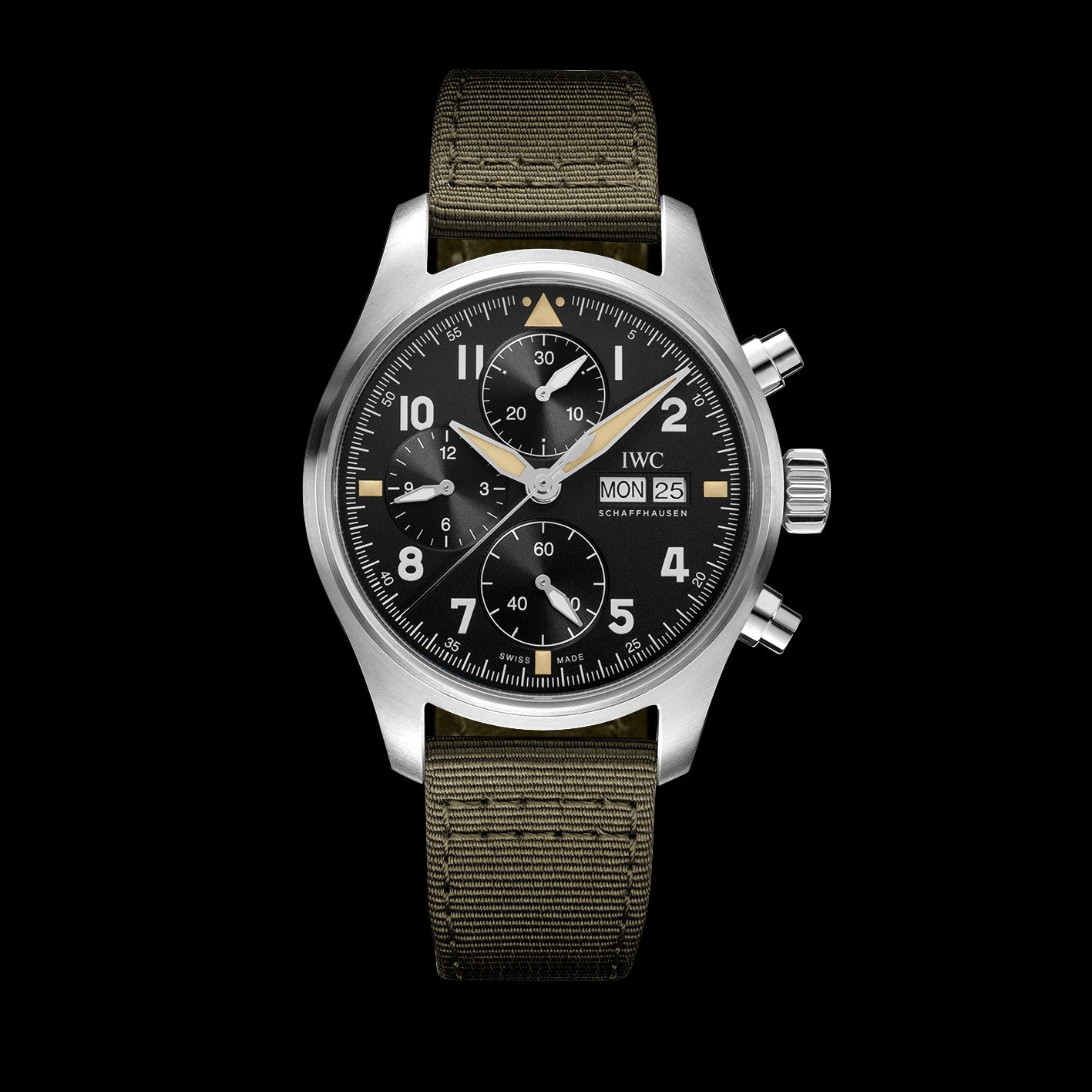 IWC Pilot’S Watch Chronograph Spitfire Watch, 41mm Black Dial, IW387901