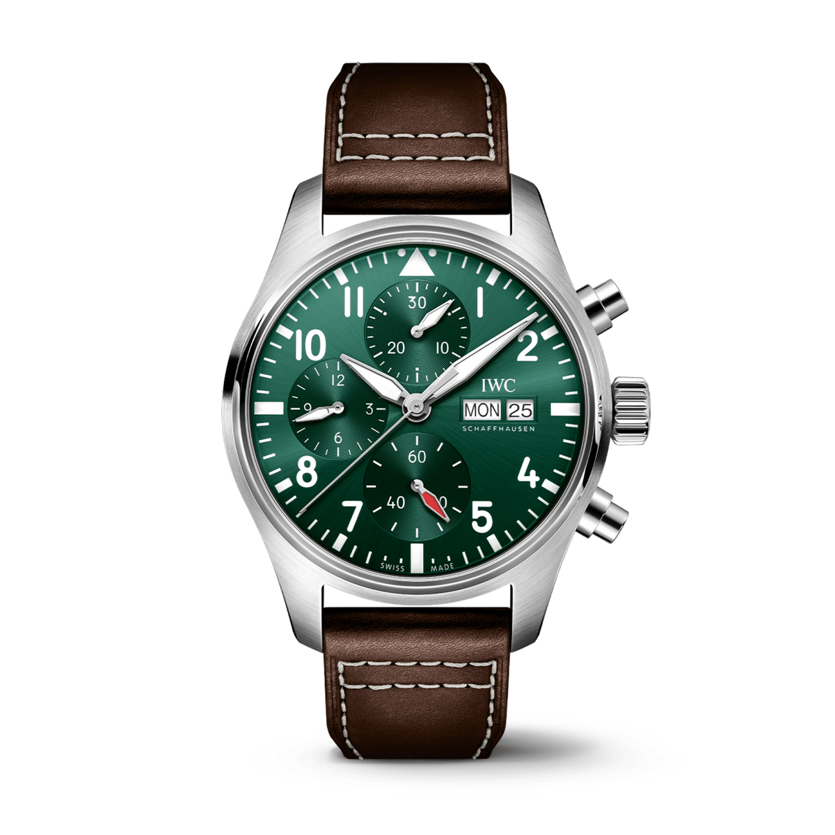 IWC Pilot’S Watch Chronograph 41 Watch, 41mm Green Dial, IW388103