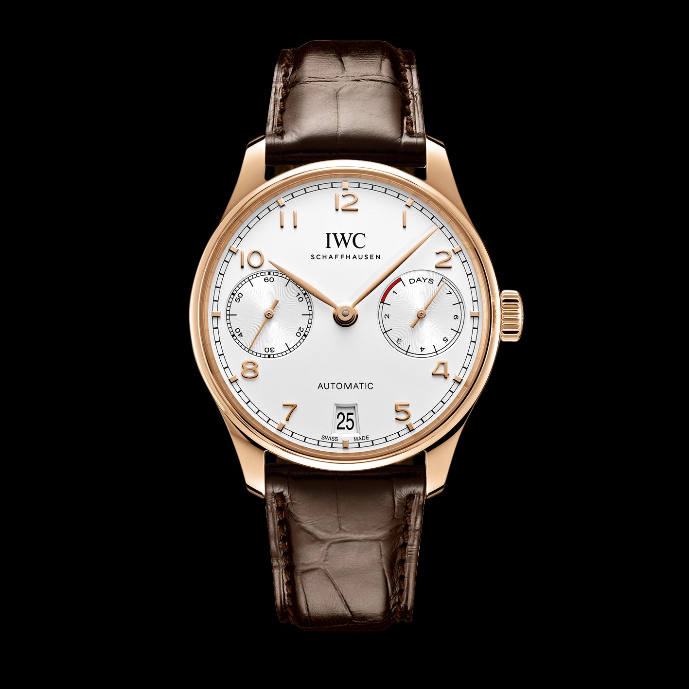 IWC Portugieser Automatic Watch 42.3mm White Dial IW500701