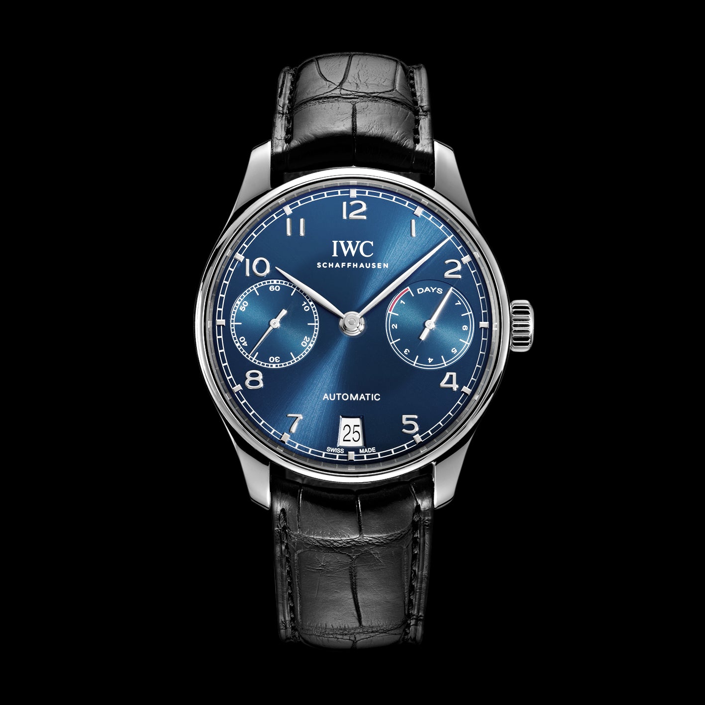 Iwc portugieser blue outlet dial