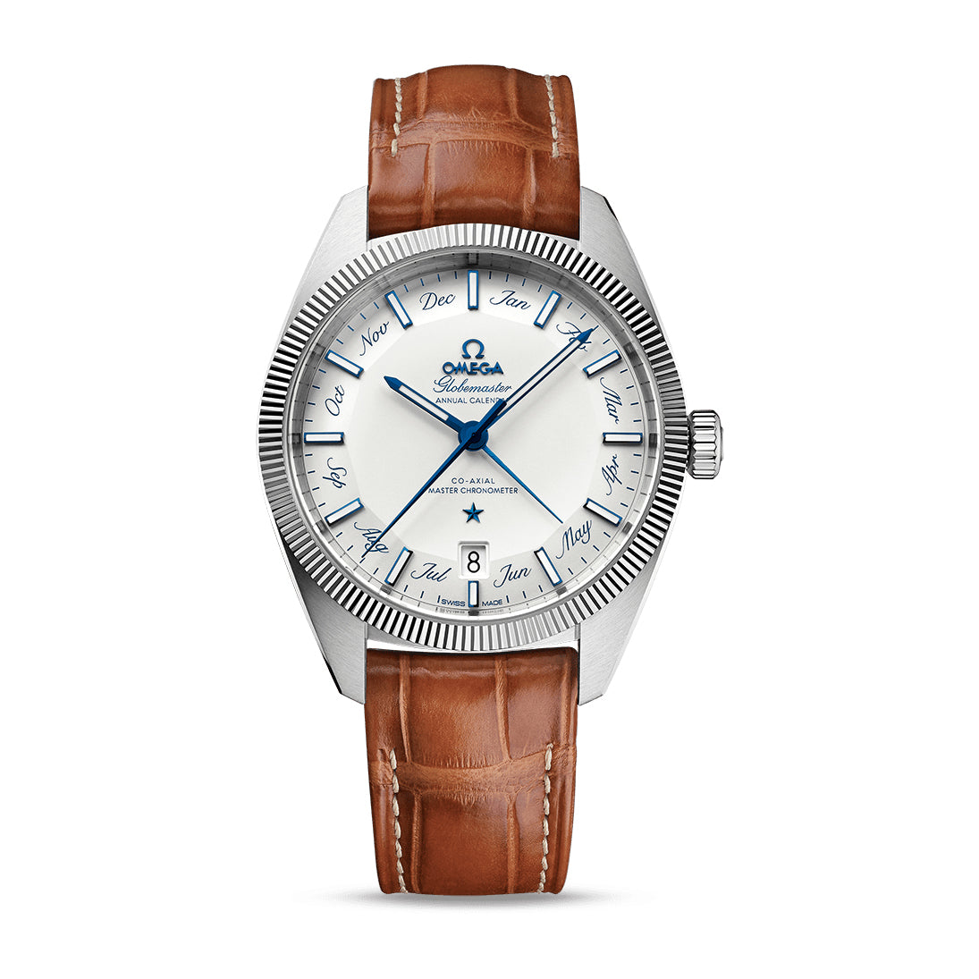 Omega Constellation Globemaster Annual Calendar Watch, 41mm Silver Dial, 130.33.41.22.02.001