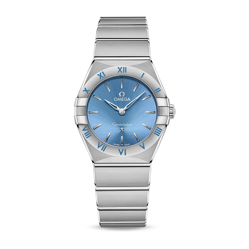 Omega Constellation Quartz Watch, 28mm Blue Dial, 131.10.28.60.03.001