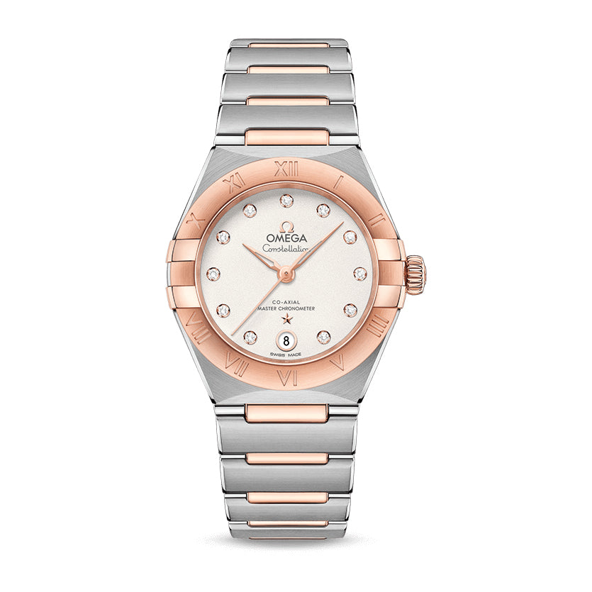 Omega Constellation Watch, 29mm Silver Dial, 131.20.29.20.52.001