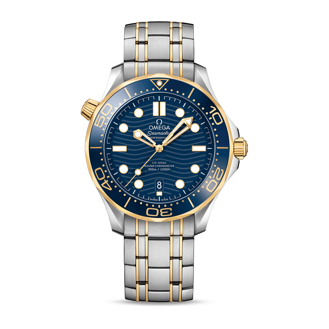 Omega Seamaster Diver 300M Watch, 42mm Blue Dial, 210.20.42.20.03.001