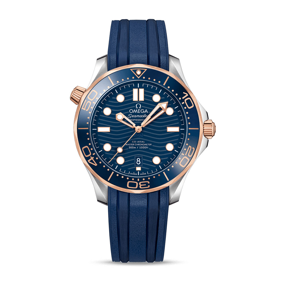 Omega Seamaster Diver 300M Watch, 42mm Blue Dial, 210.22.42.20.03.002
