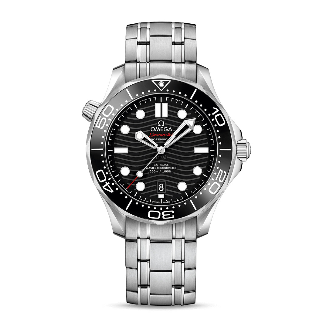 Omega Seamaster Diver 300M Watch, 42mm Black Dial, 210.30.42.20.01.001