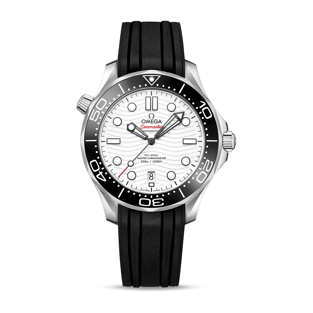 Omega Seamaster Diver 300M Watch, 42mm White Dial, 210.32.42.20.04.001