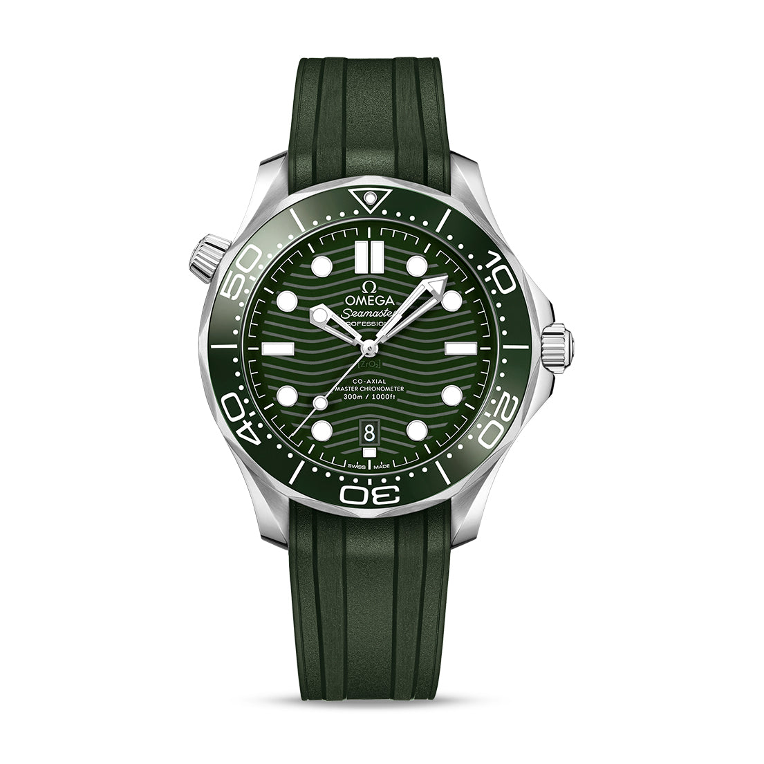 Omega Seamaster Diver 300M Watch, 42mm Green Dial,