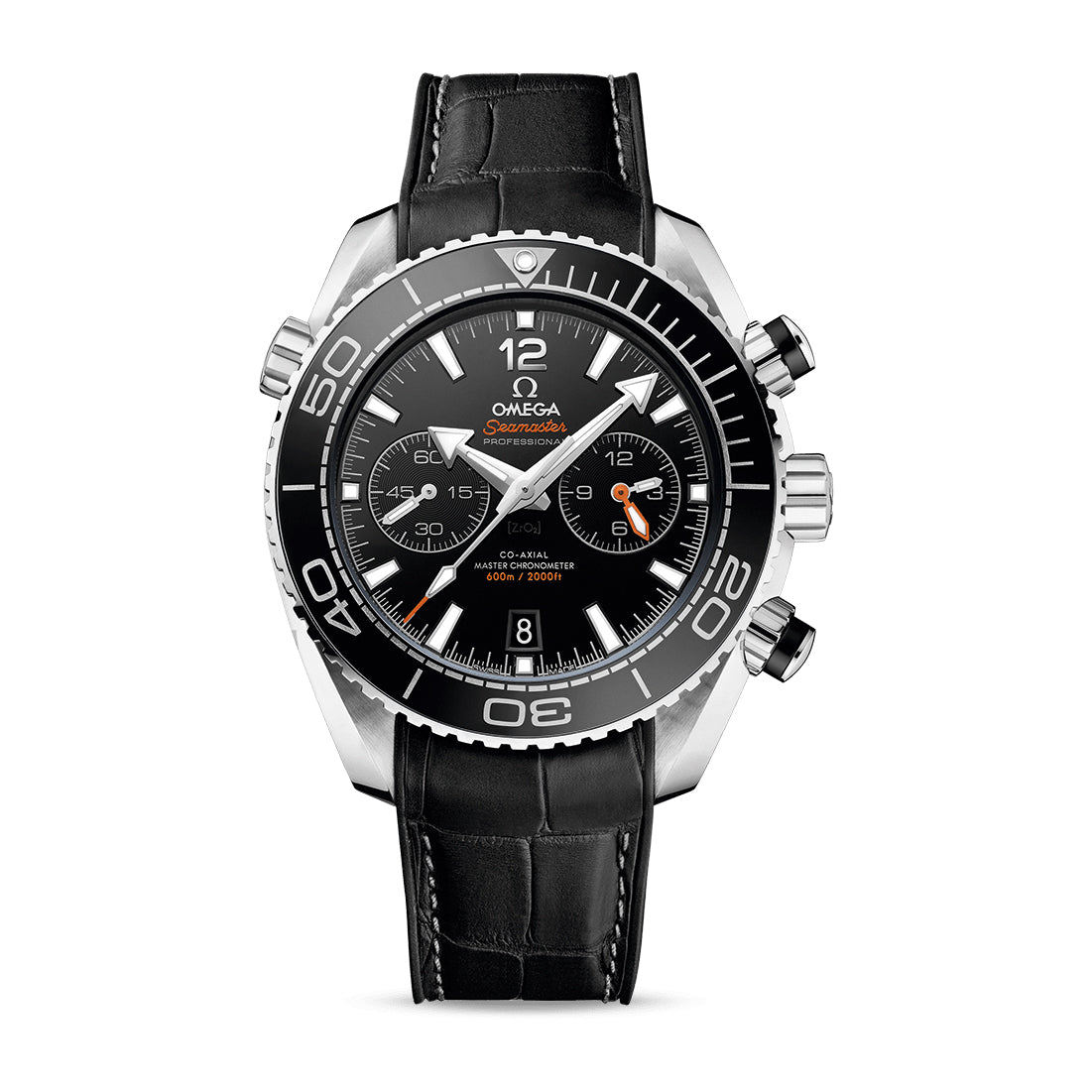 Omega Seamaster Planet Ocean 600M Chronograph Watch, 45.5mm Black Dial, 215.33.46.51.01.001