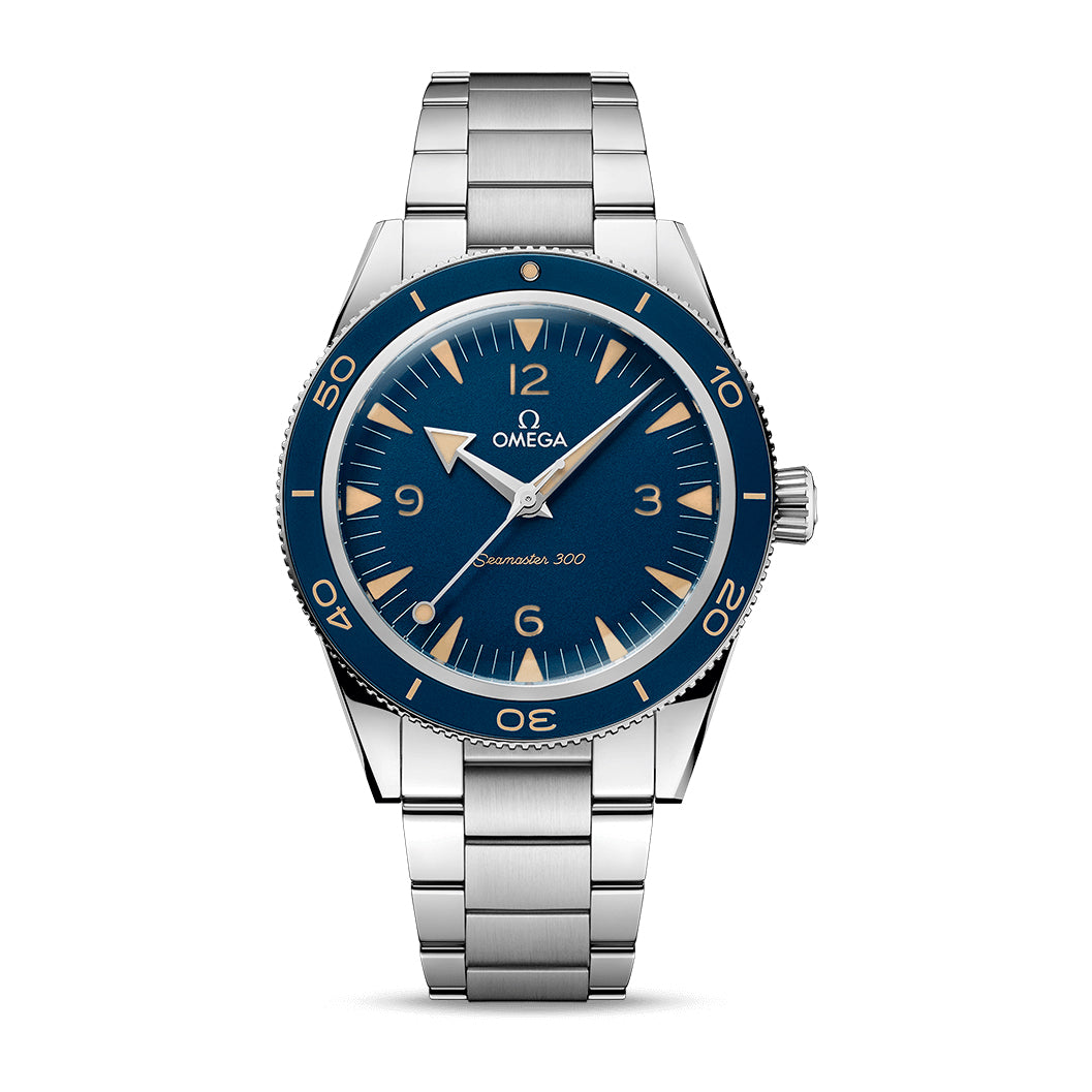 Omega Seamaster 300 Watch, 41mm Blue Dial, 234.30.41.21.03.001