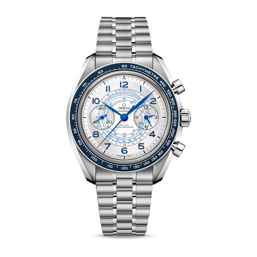 Omega Speedmaster Chronoscope Chronograph Watch, 43mm Silver Dial, 329.30.43.51.02.001