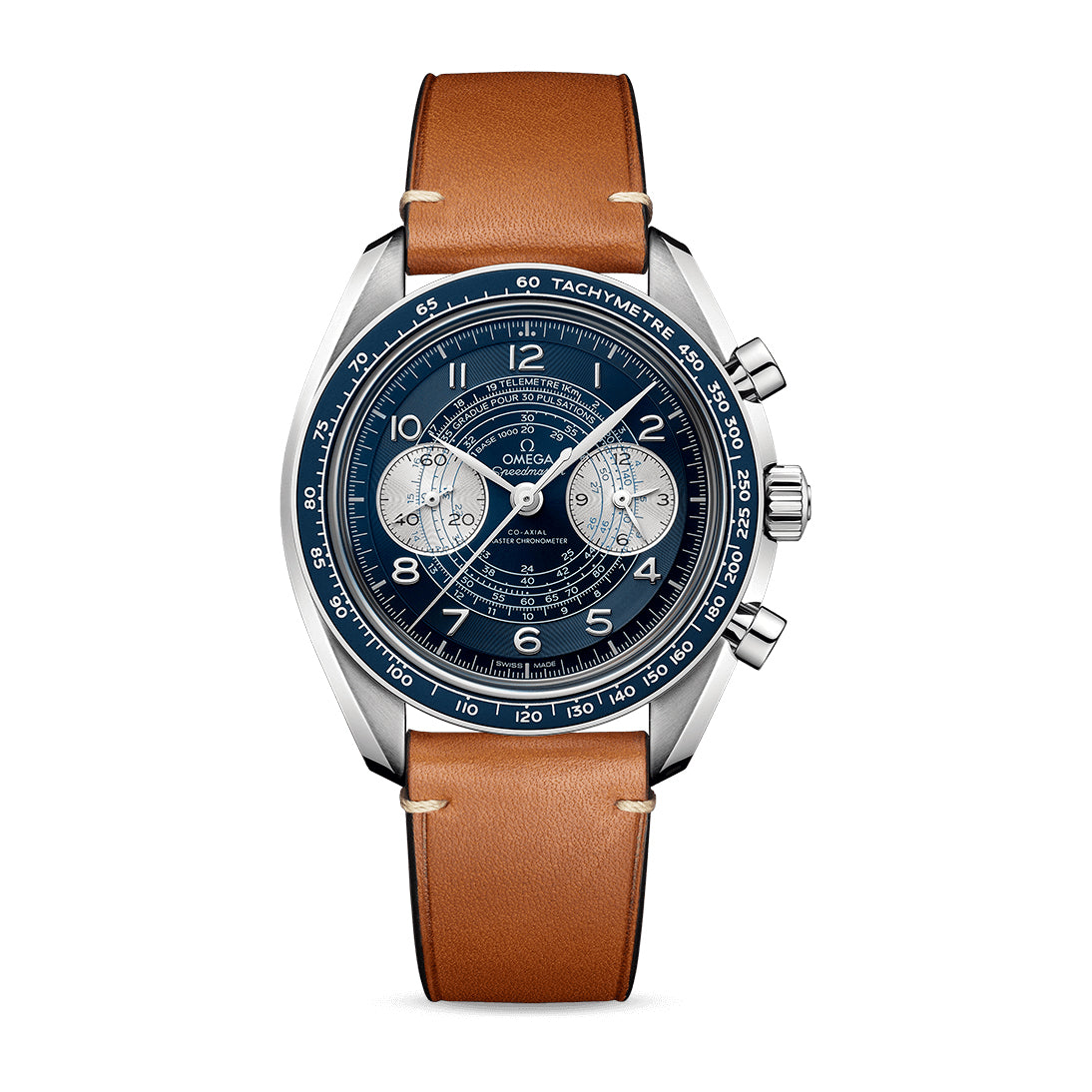 Omega Speedmaster Chronoscope Chronograph Watch, 43mm Blue Dial, 329.32.43.51.03.001