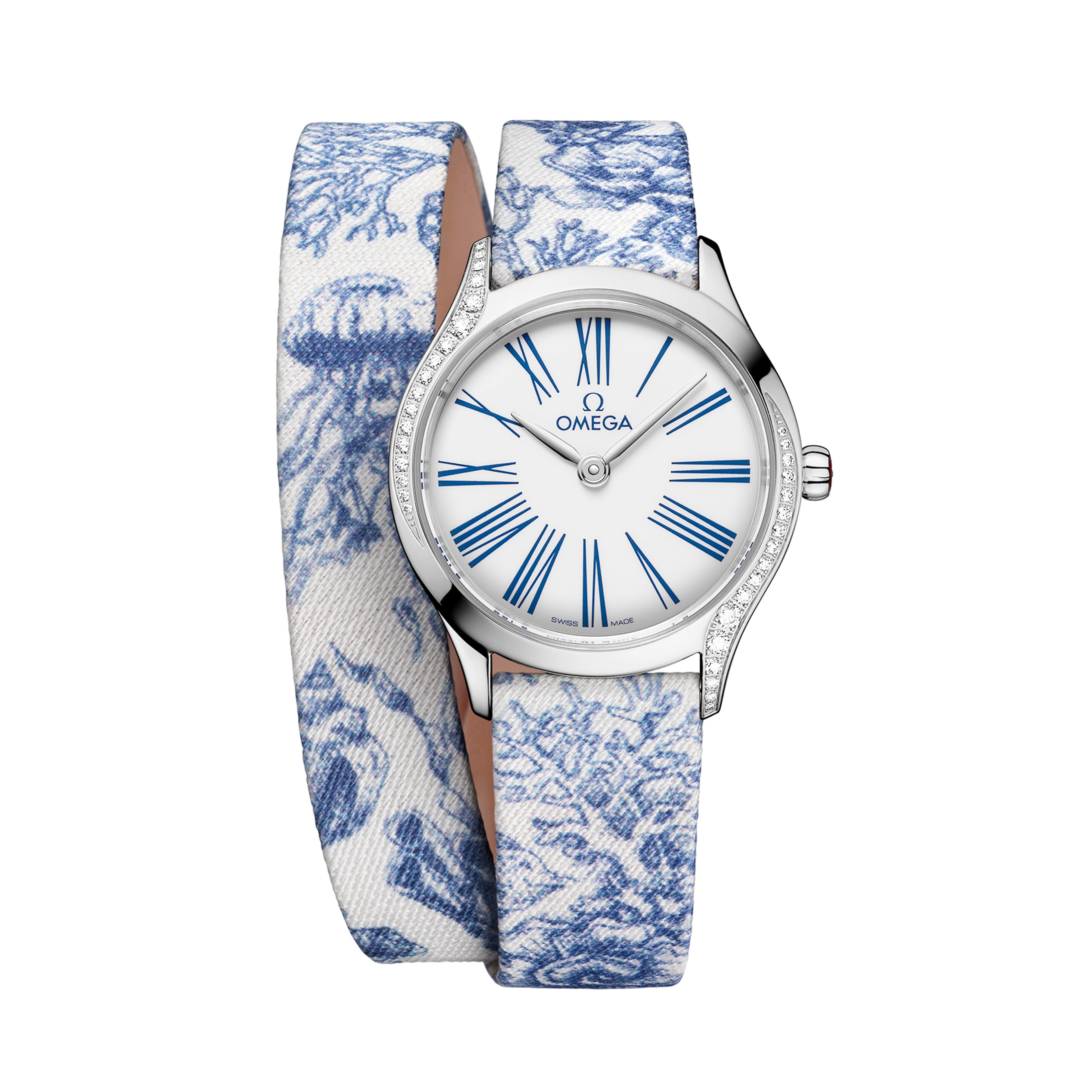 Omega De Ville Mini Trésor Quartz Watch, 26mm White Dial, 428.17.26.60.04.001