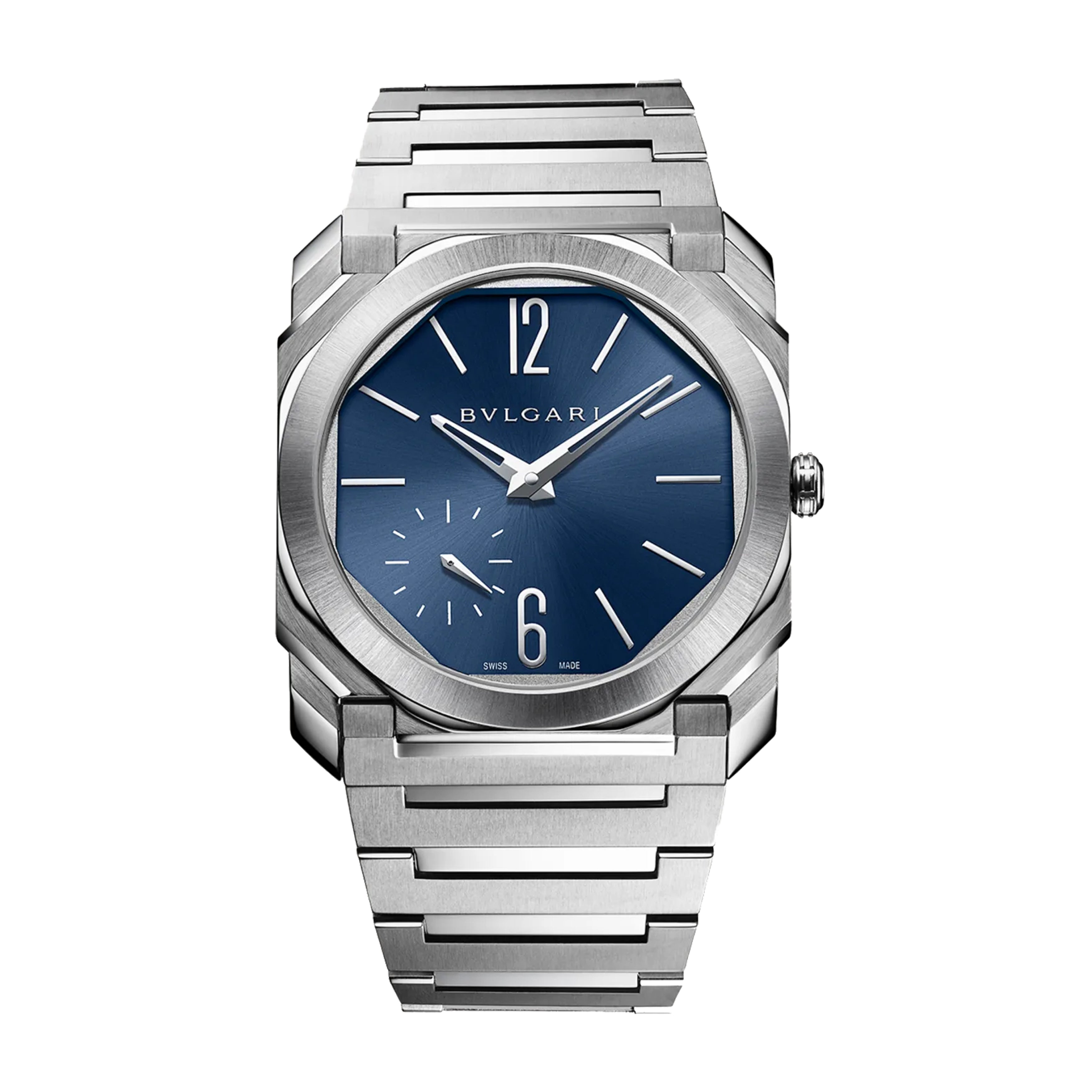 Bulgari Octo Finissimo Watch, 40mm Blue Dial, 103431