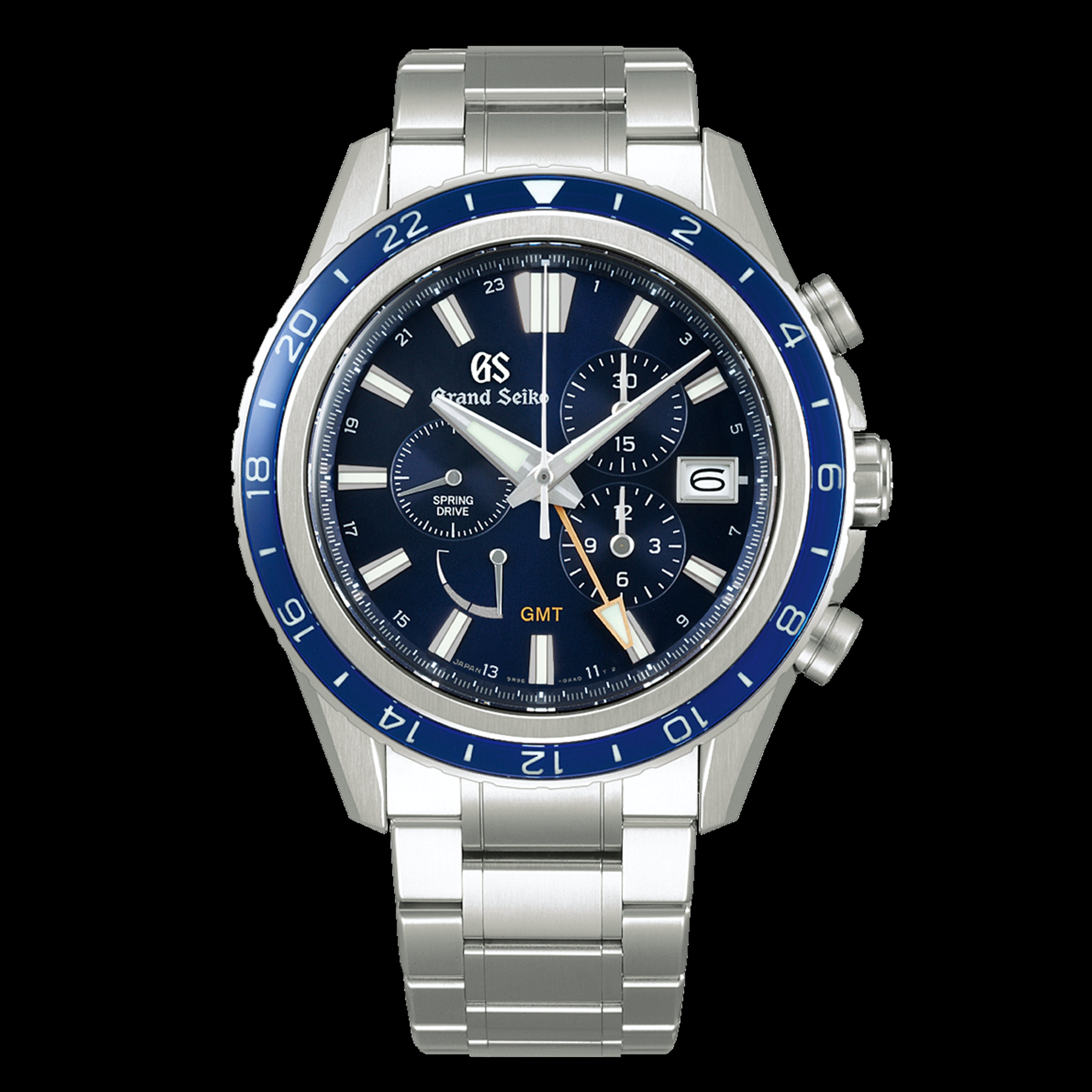 Grand Seiko Evolution 9 Watch, 45.3mm Blue Dial, SBGC249