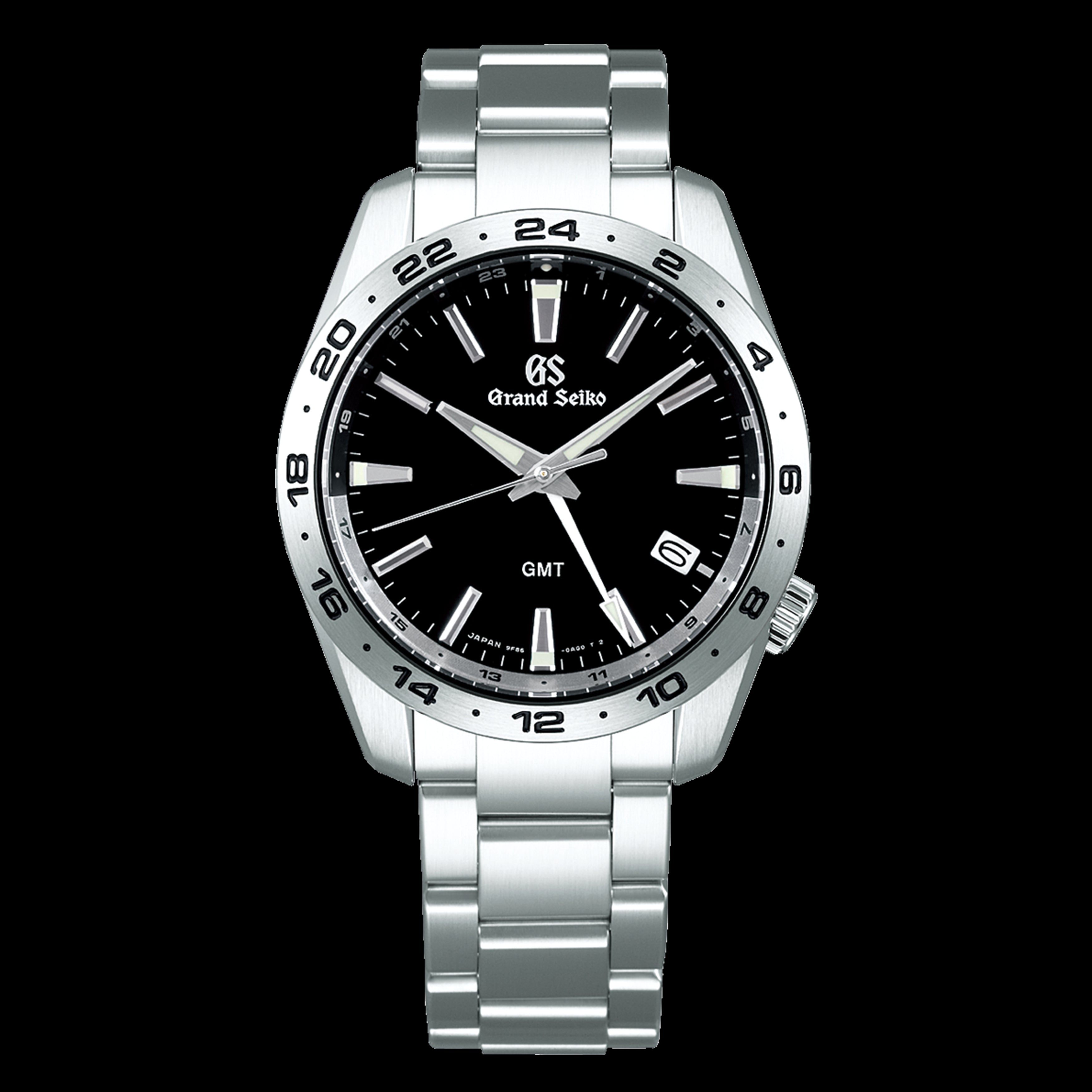Grand Seiko Sport Watch, 39mm Black Dial, SBGN027