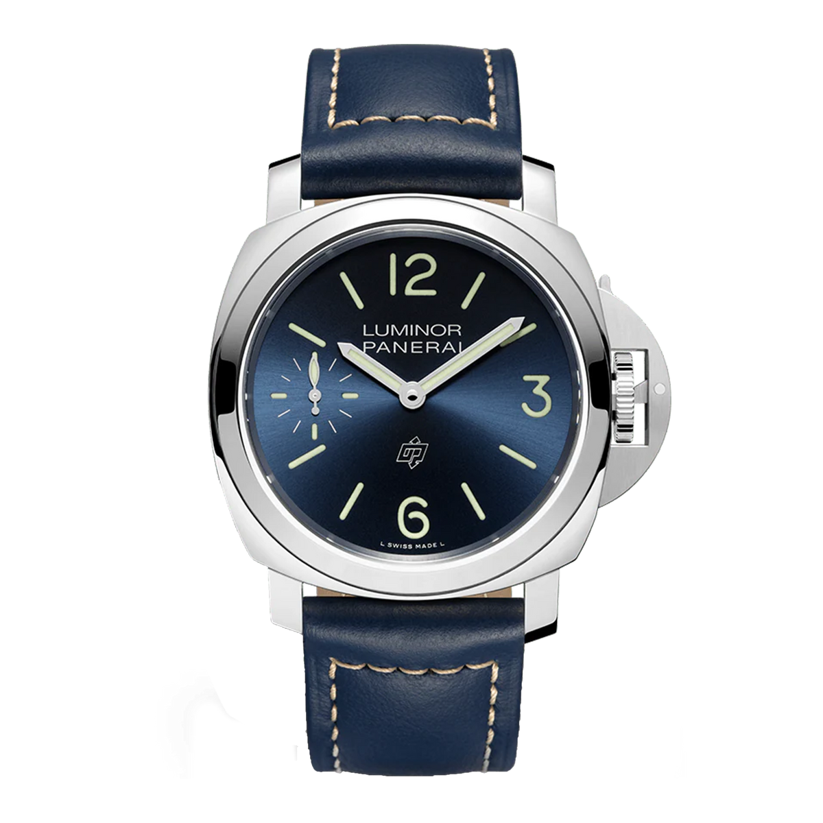 Panerai Luminor Blu Mare Watch, 44mm Blue Dial, PAM01085