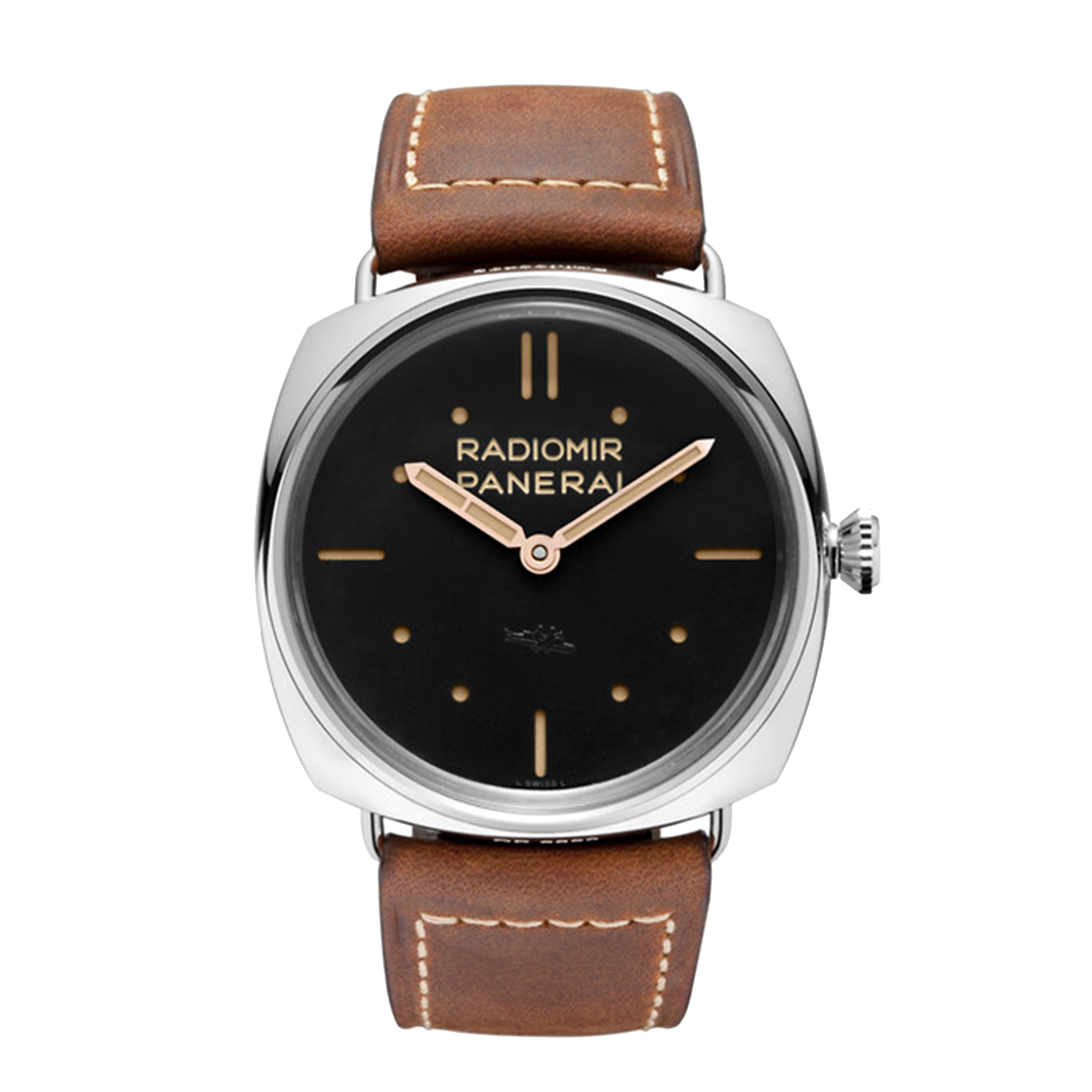 Panerai Radiomir S.L.C. Watch, 47mm Black Dial, PAM00425