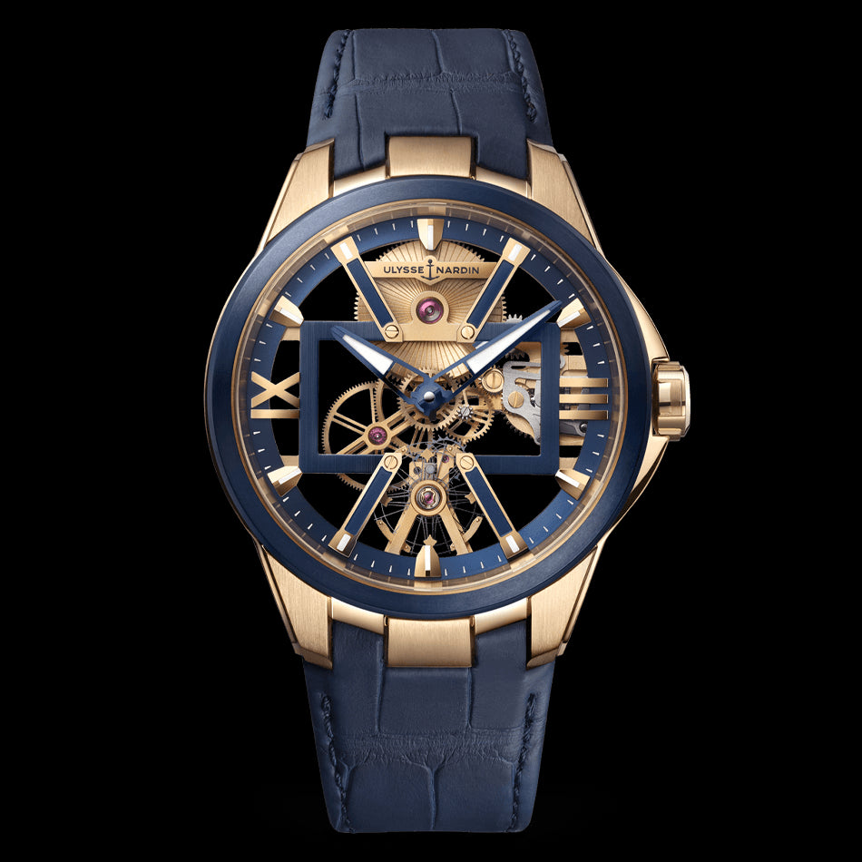 Ulysse Nardin Blast Skeleton X Watch, 42mm Blue Dial, 3716-260/03