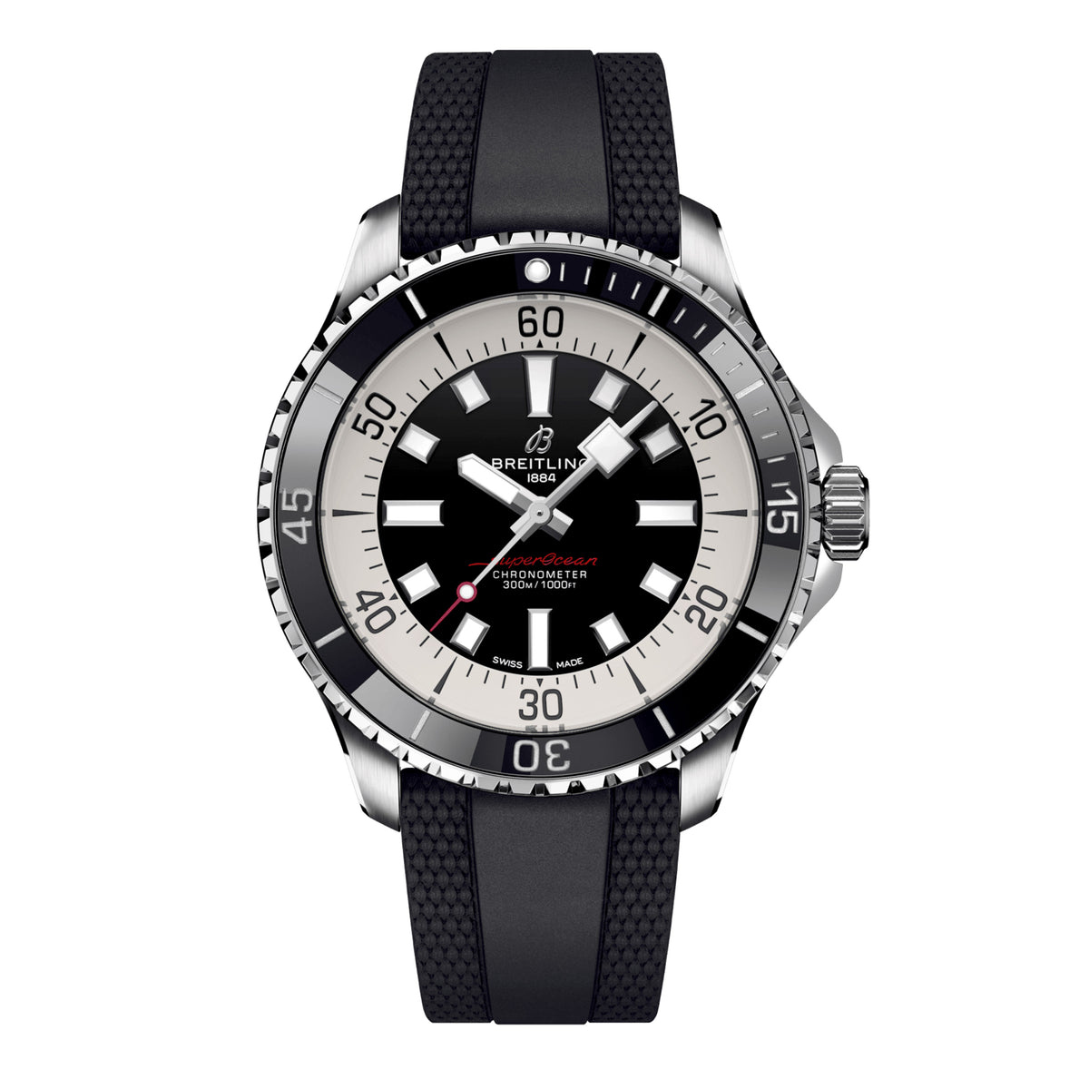 Breitling Superocean Automatic Watch, 44mm Black Dial, A17376211B1S1