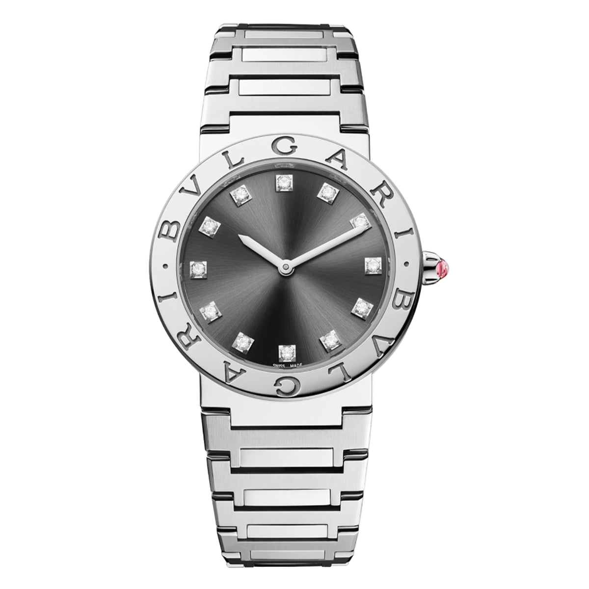 Bulgari Bulgari Bulgari Watch, 33mm Gray Dial, 103689