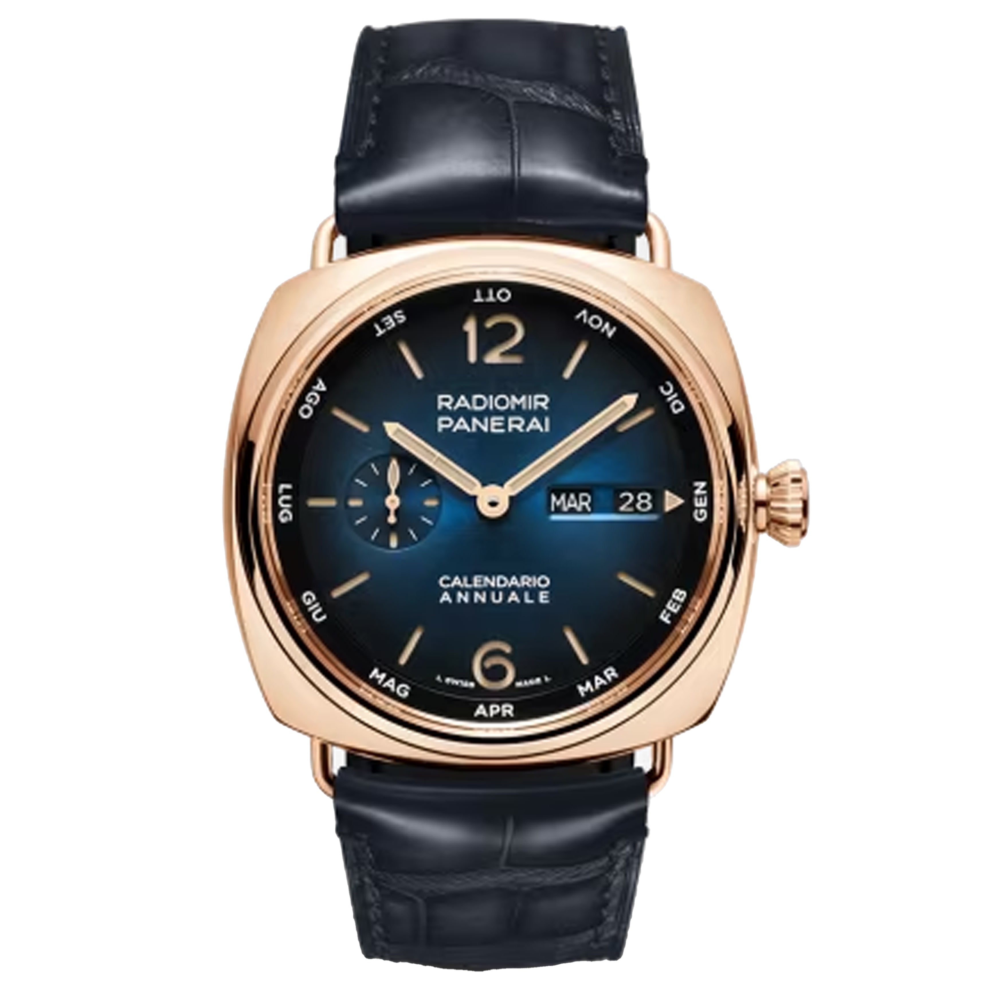 Panerai Radiomir Annual Calendar Watch, 45mm Blue Dial, PAM01363