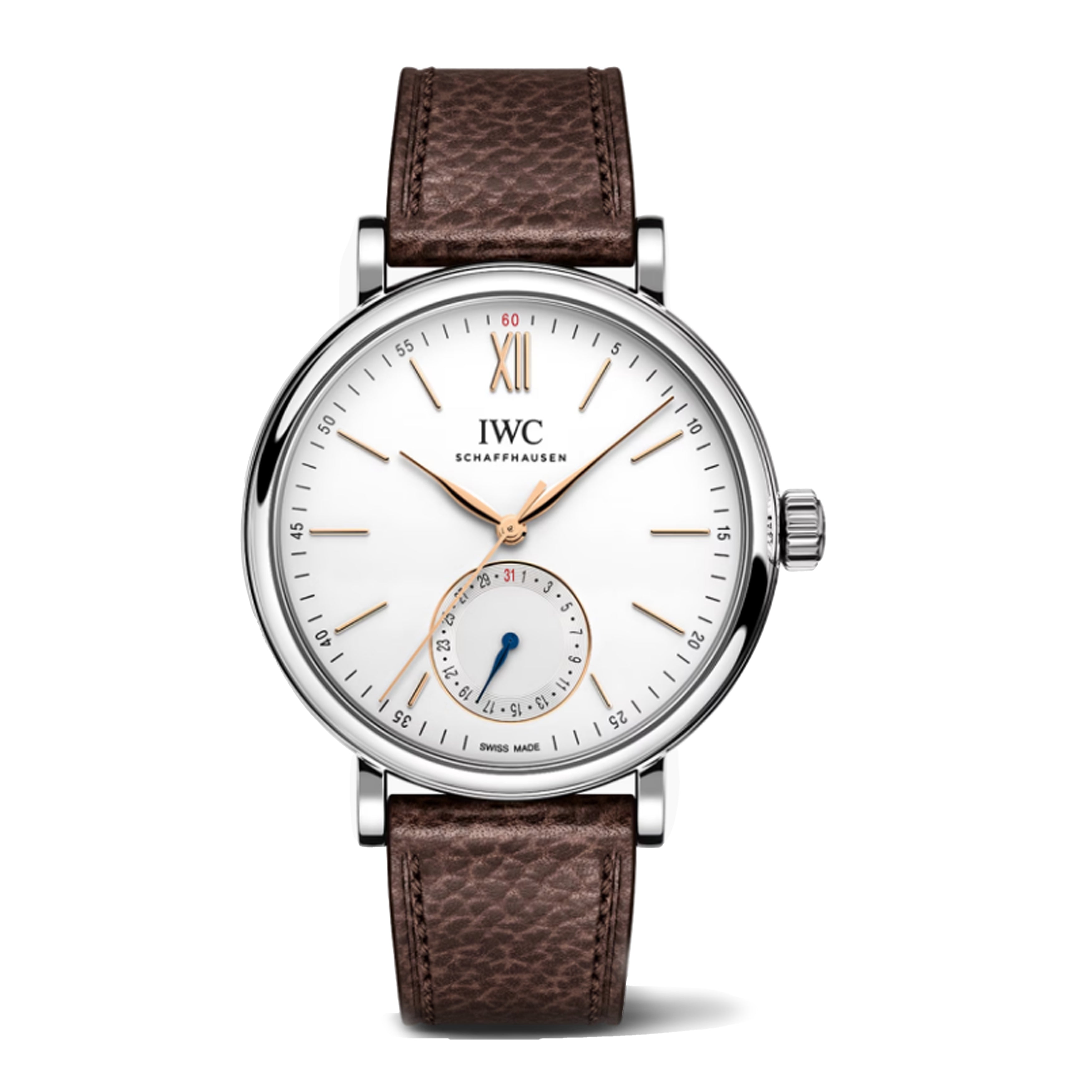 IWC Portofino Automatic 39 Pointer Date Watch, 39mm Silver Dial, IW359201