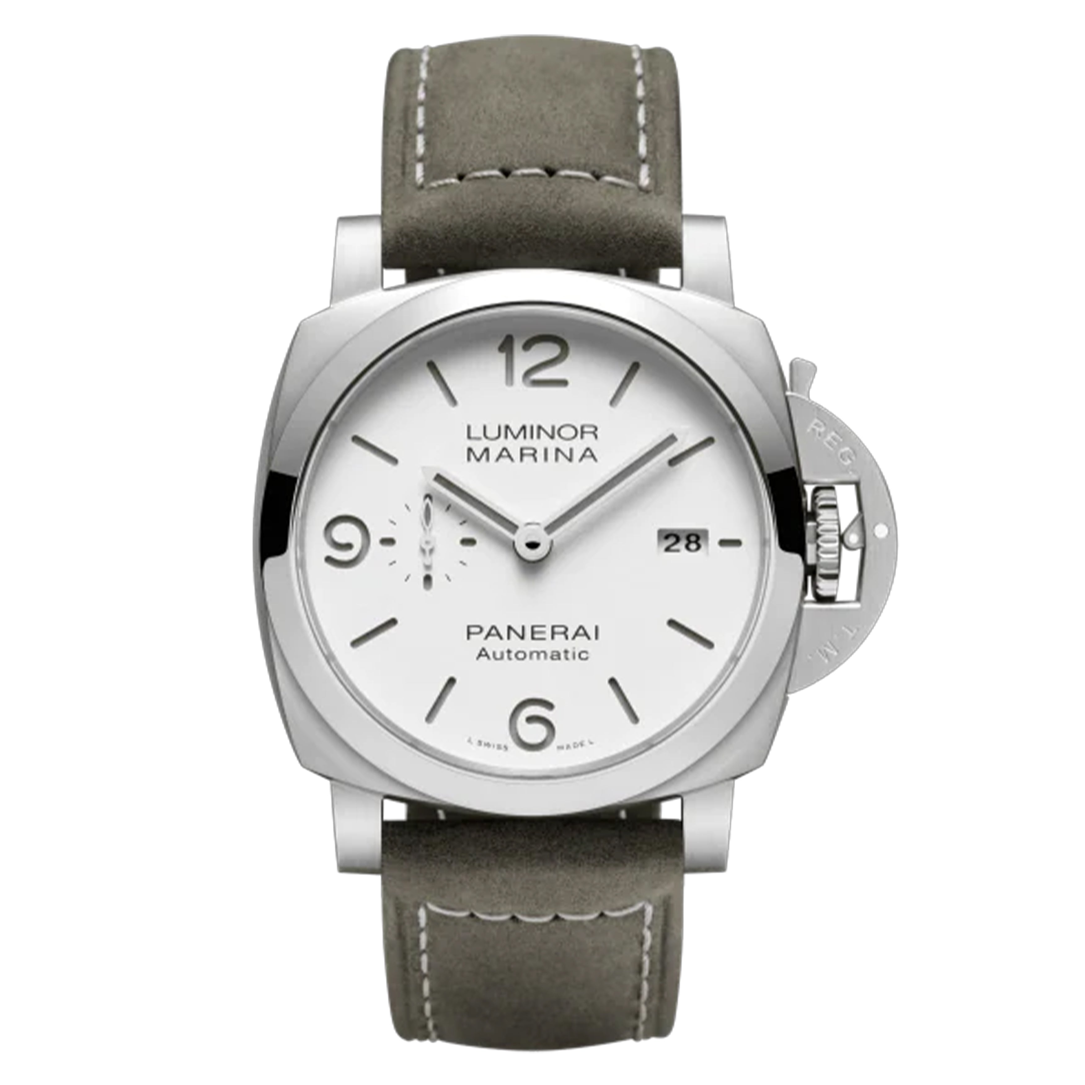 Panerai Luminor Marina Watch, 44mm White Dial, PAM01314