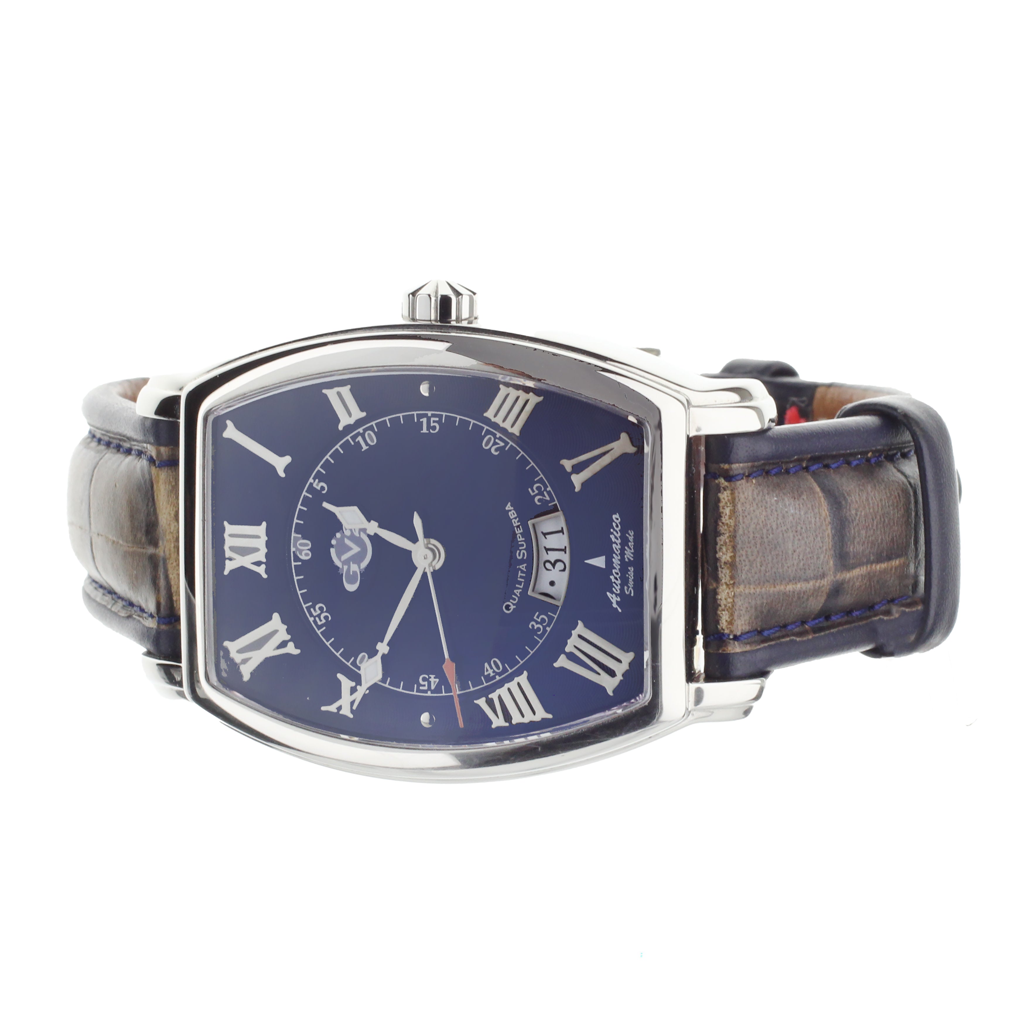 Gevril Limited GVZ Blue Dial Stainless Steel 42.5x39mm GV2500