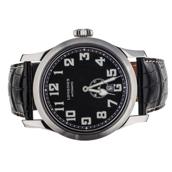 Longines Heritage Military  Stainless Steel Black Dial 44mm L2.811.4.53.0