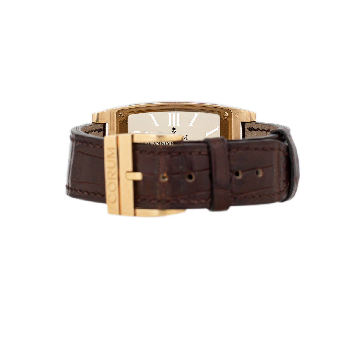 Corum Golden Bridge Yellow Gold White Dial Manual 31x50MM 113.560.56/0002